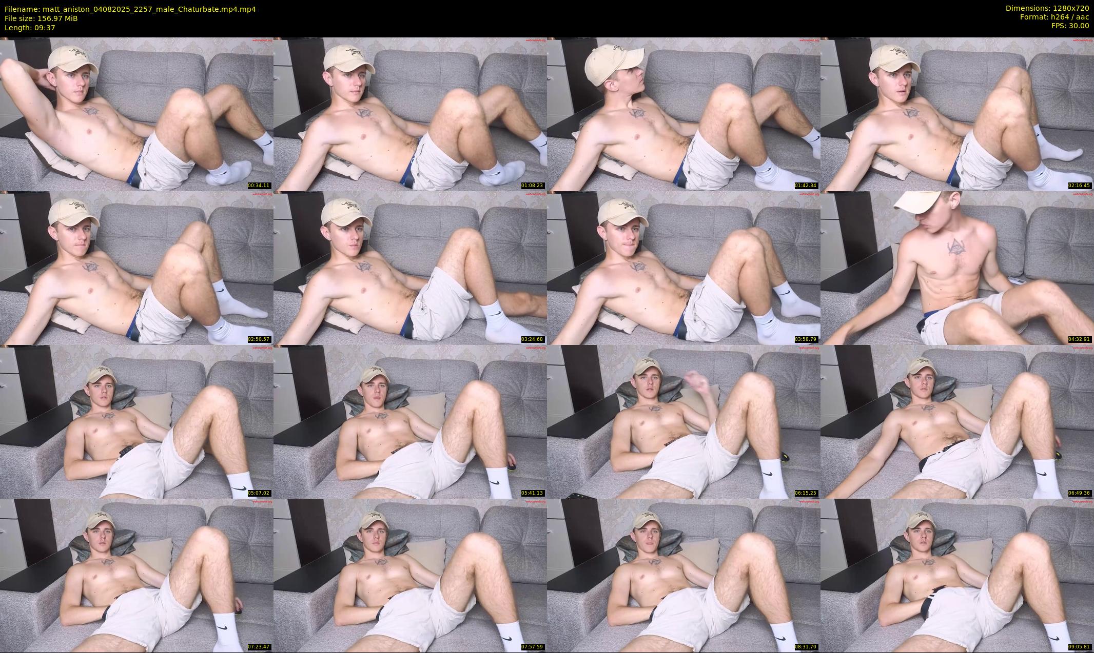 matt_aniston — 10 minute Chaturbate male cam show recording, 720p, Aug 4, 2025