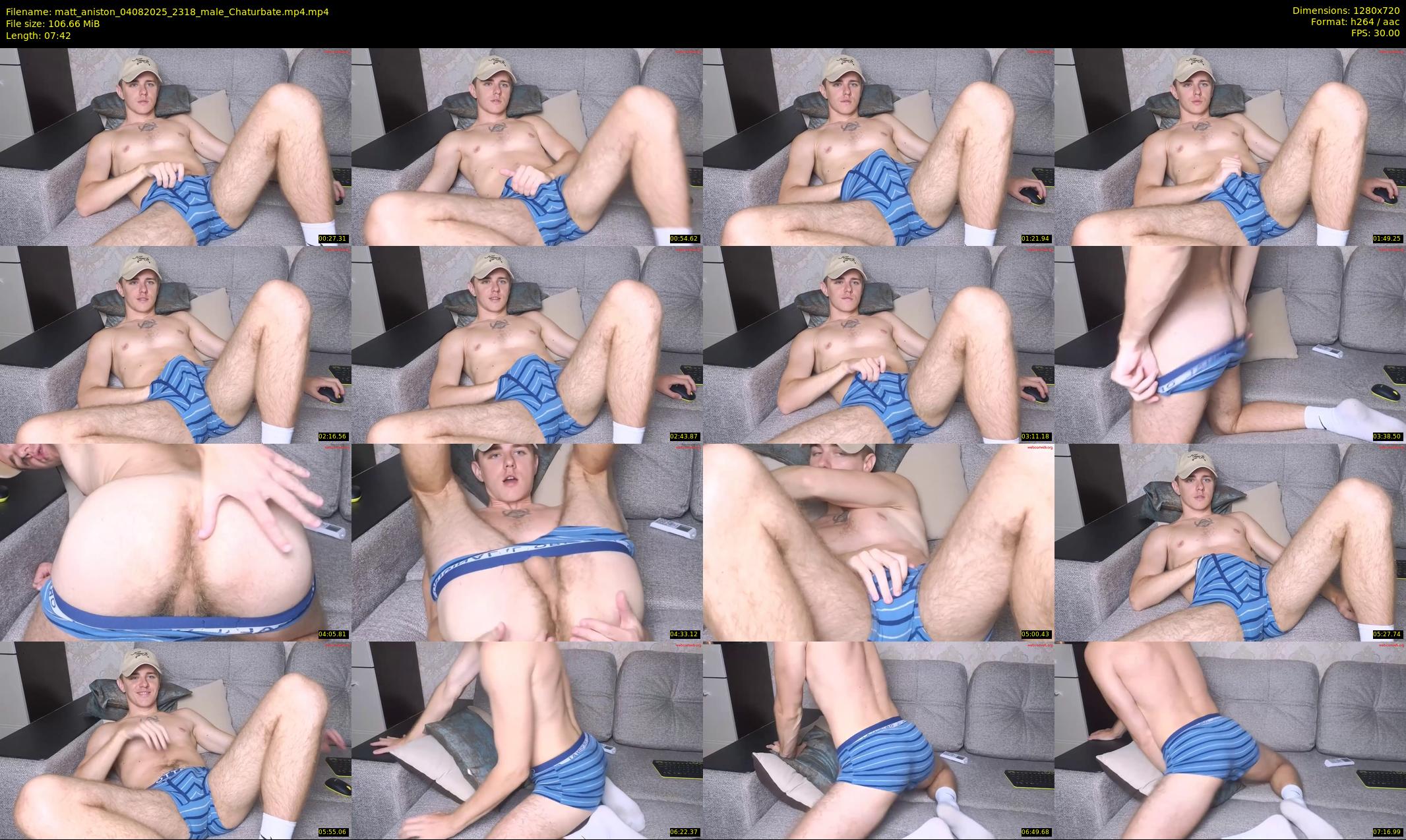 matt_aniston — 8 minute Chaturbate male cam show recording, 720p, Aug 4, 2025