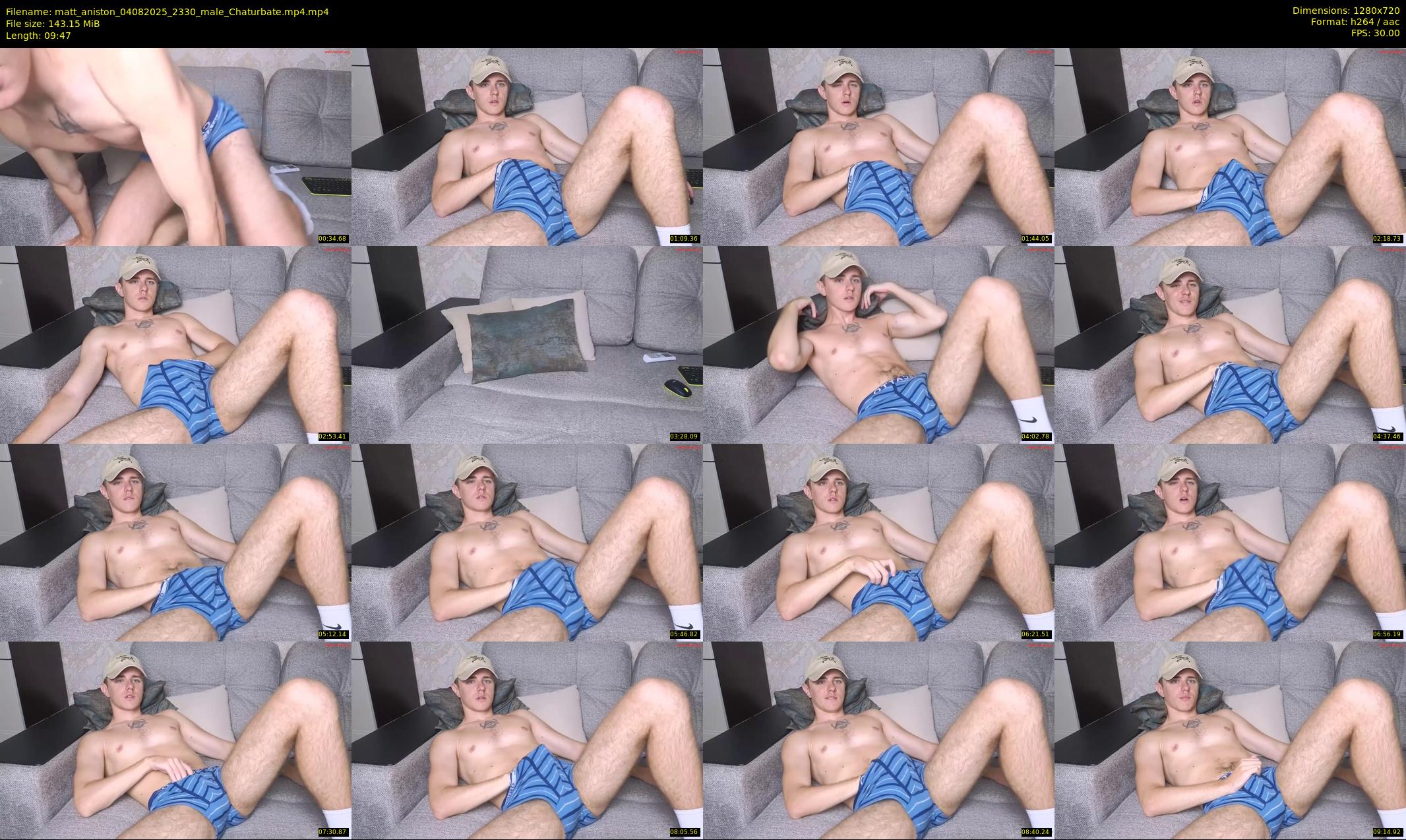 matt_aniston — 10 minute Chaturbate male cam show recording, 720p, Aug 4, 2025