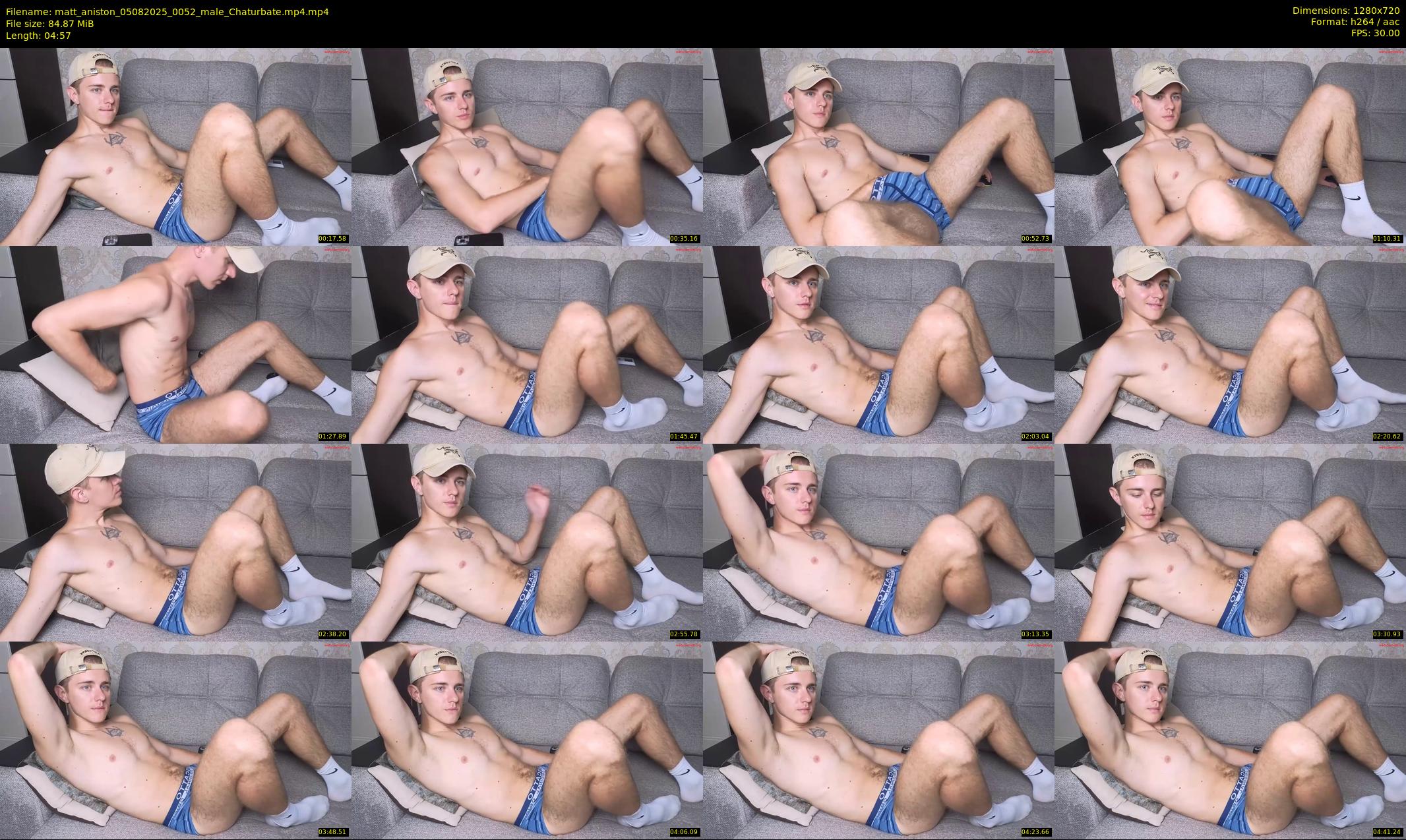 matt_aniston — 5 minute Chaturbate male cam show recording, 720p, Aug 5, 2025