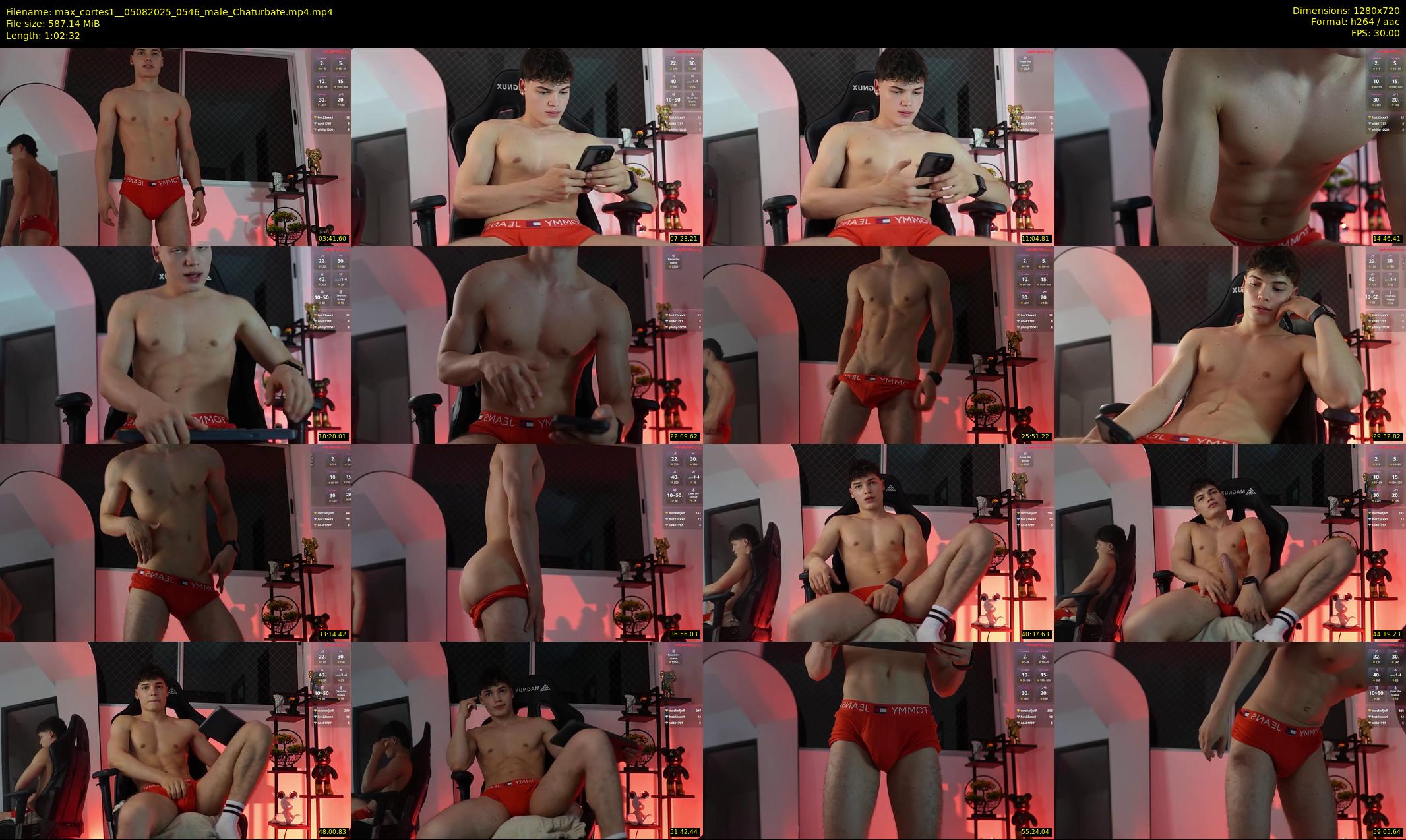 max_cortes1_ — 63 minute Chaturbate male cam show recording, 720p, Aug 5, 2025