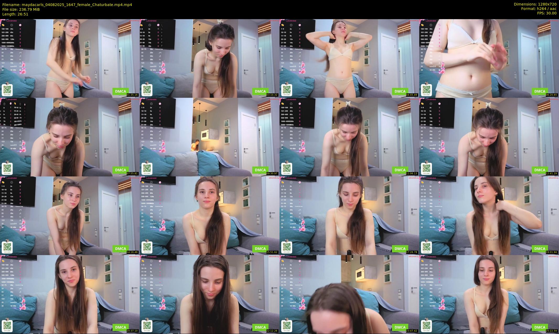 maydacarls — 27 minute Chaturbate female cam show recording, 720p, Aug 4, 2025