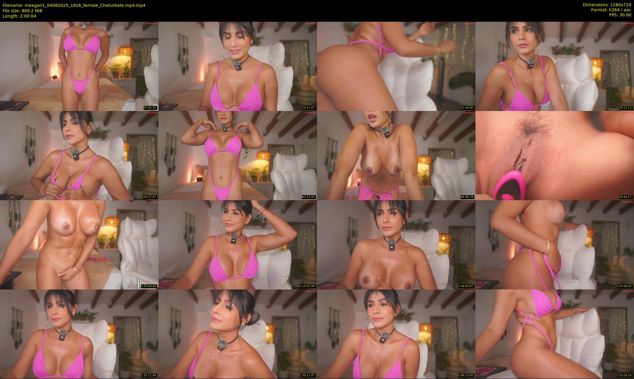 meegan1 — 121 minute Chaturbate female cam show recording, 720p, Aug 4, 2025
