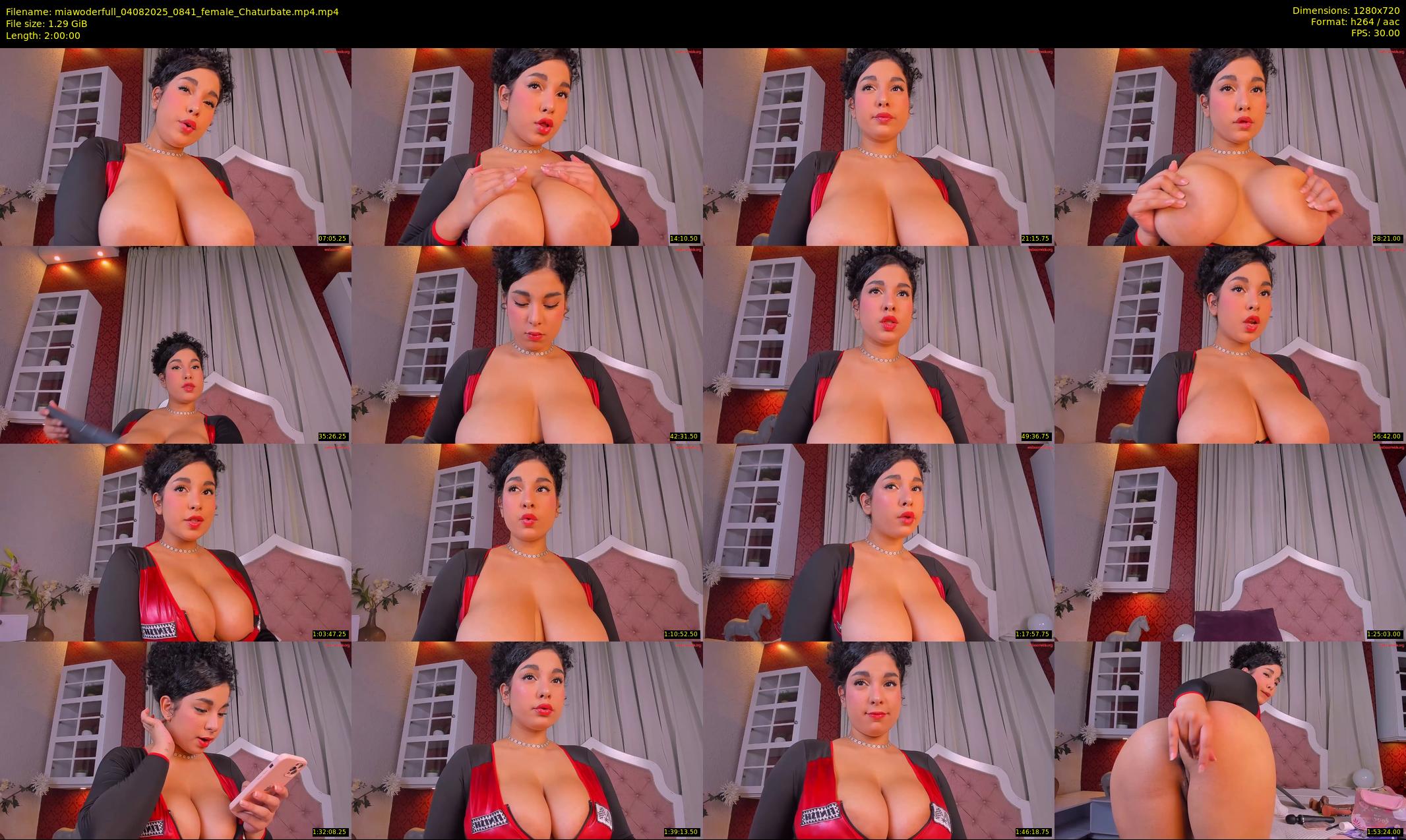 miawoderfull — 120 minute Chaturbate female cam show recording, 720p, Aug 4, 2025