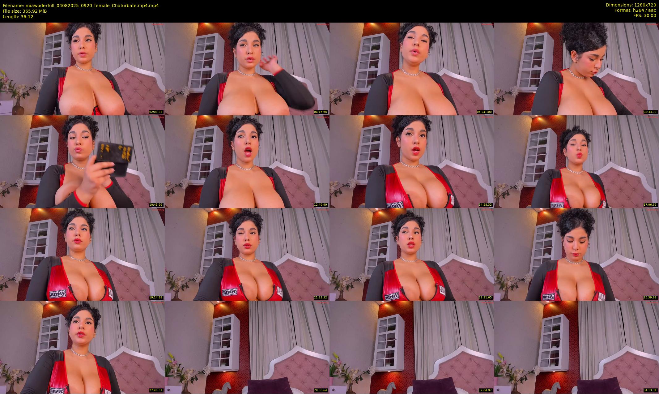 miawoderfull — 37 minute Chaturbate female cam show recording, 720p, Aug 4, 2025