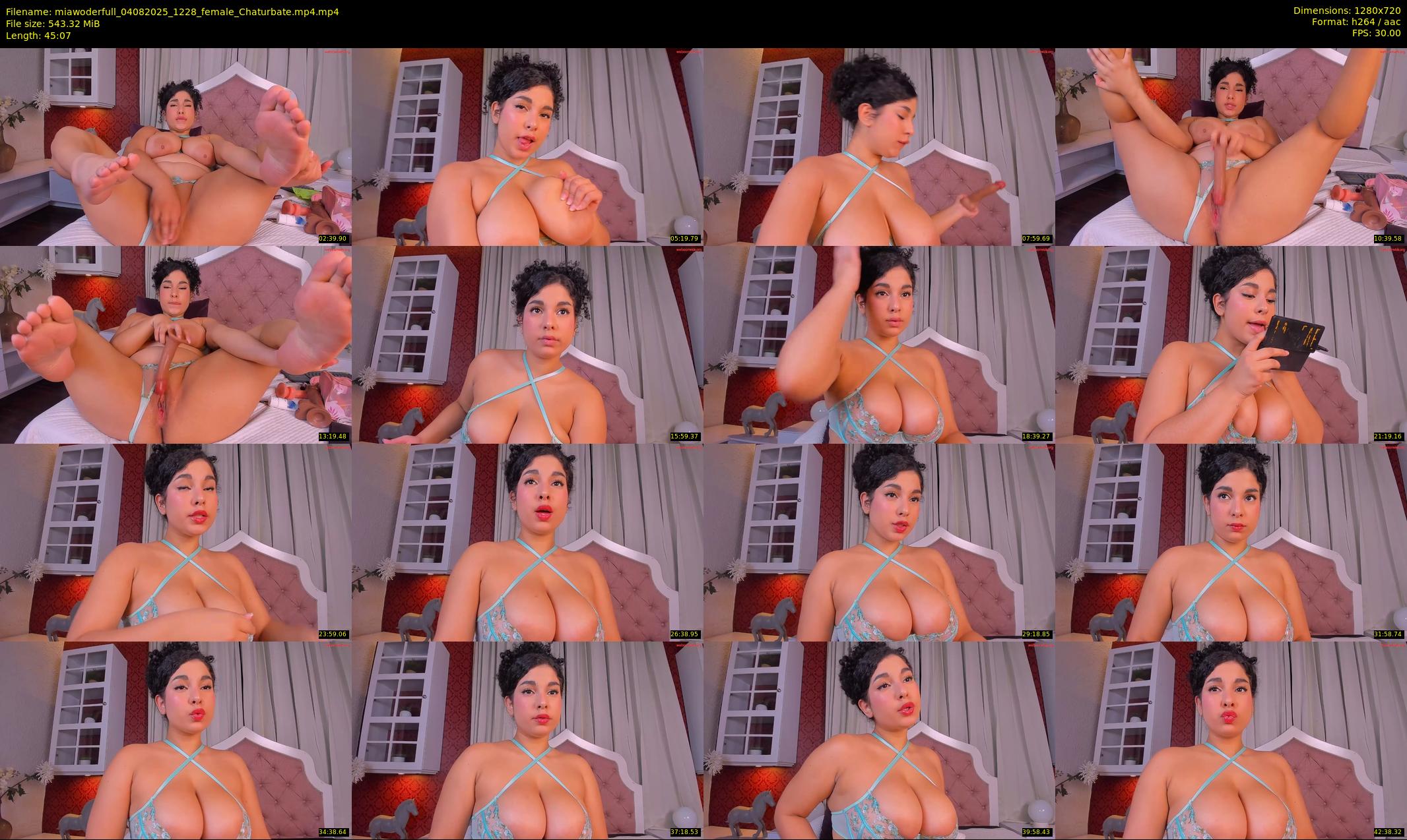 miawoderfull — 46 minute Chaturbate female cam show recording, 720p, Aug 4, 2025