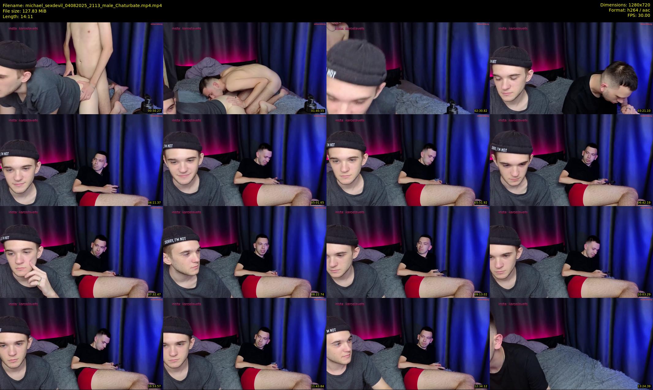 michael_sexdevil — 15 minute Chaturbate male cam show recording, 720p, Aug 4, 2025
