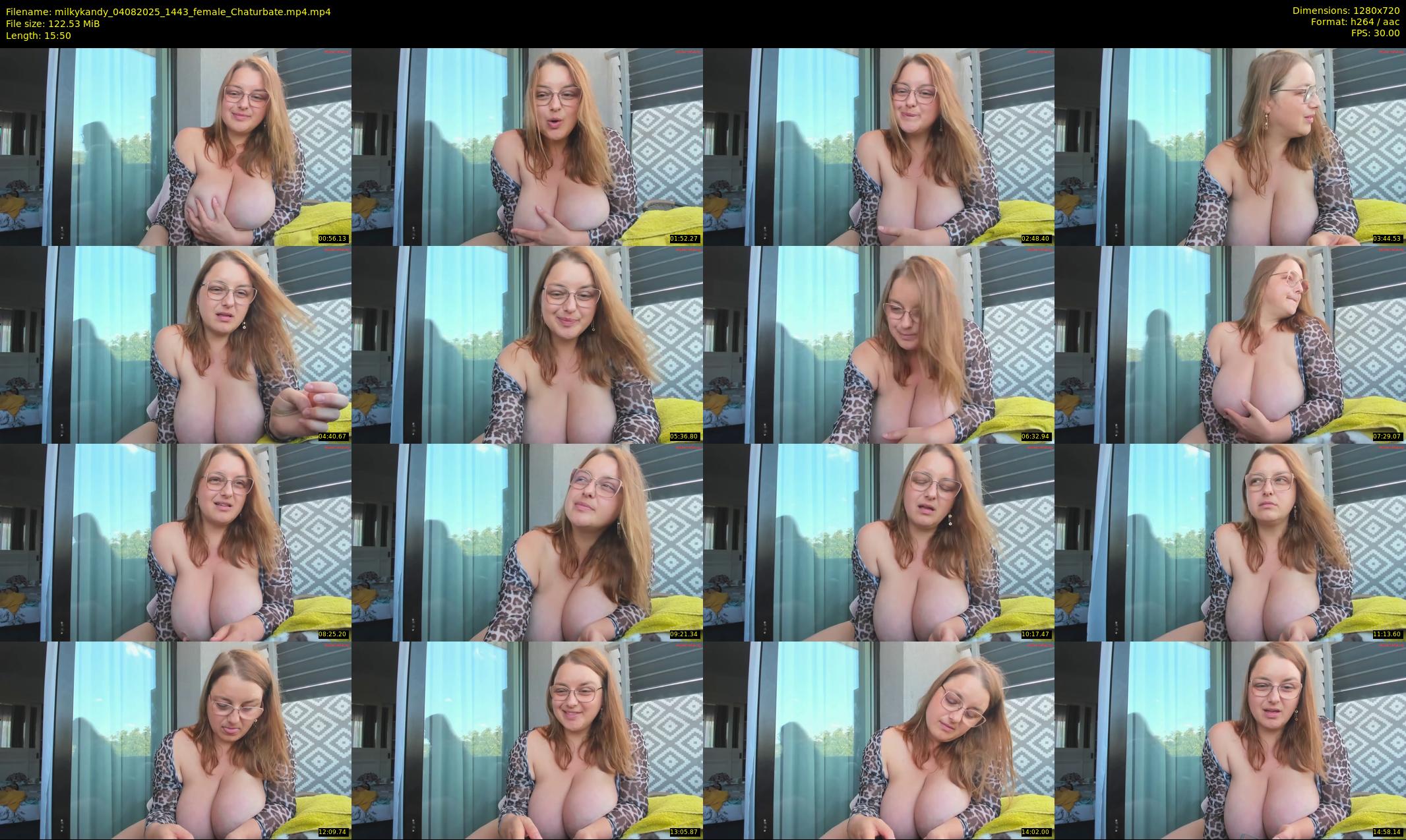 milkykandy — 16 minute Chaturbate female cam show recording, 720p, Aug 4, 2025