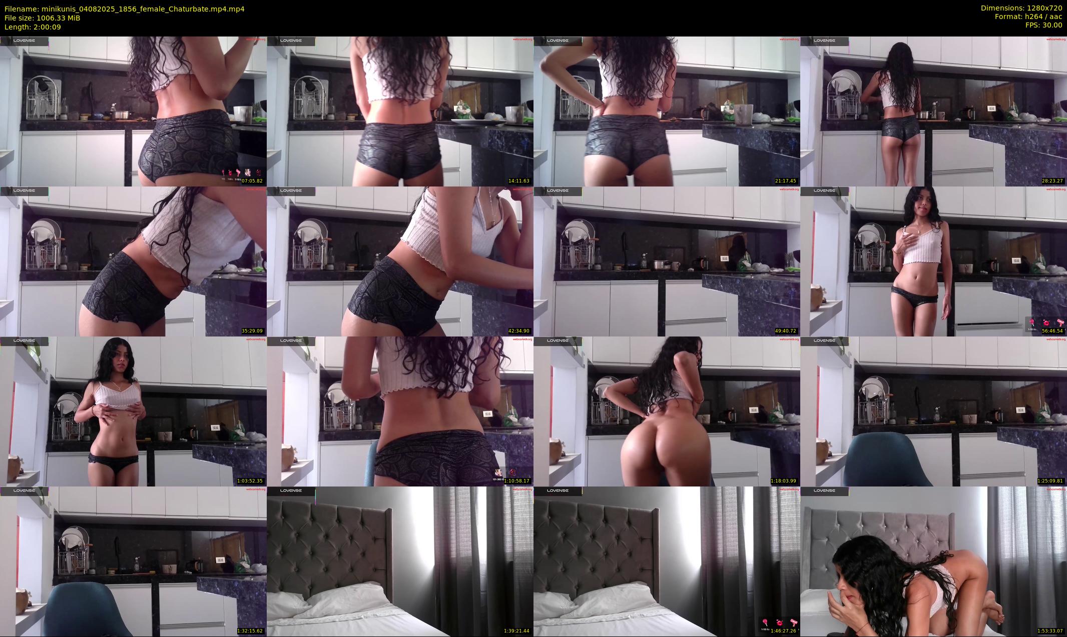 minikunis — 121 minute Chaturbate couple cam show recording, 720p, Aug 4, 2025