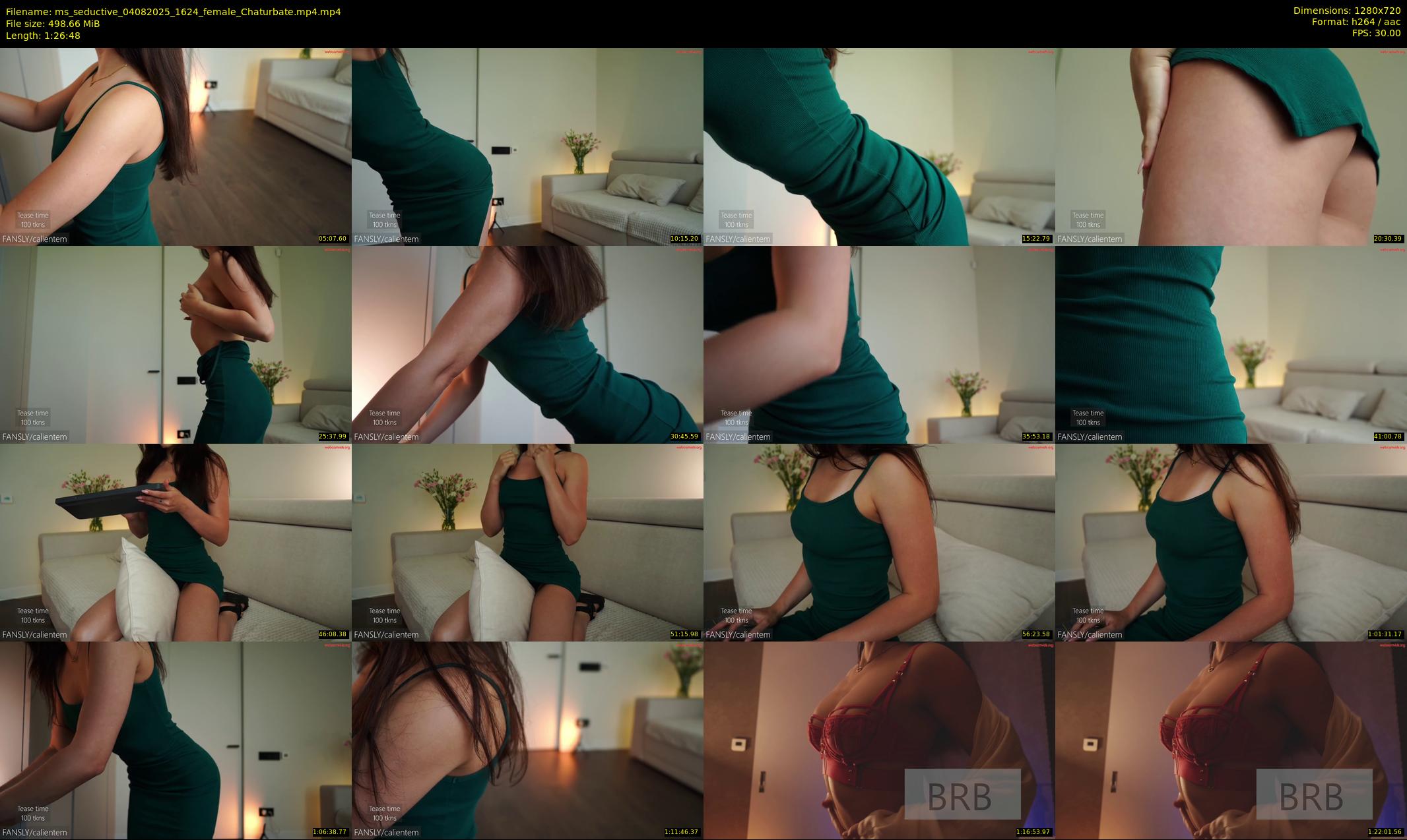 ms_seductive — 87 minute Chaturbate female cam show recording, 720p, Aug 4, 2025