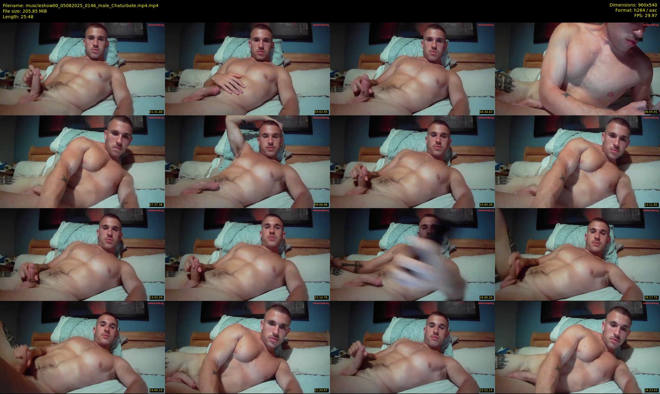 muscleshow00 — 26 minute Chaturbate male cam show recording, 480p, Aug 5, 2025