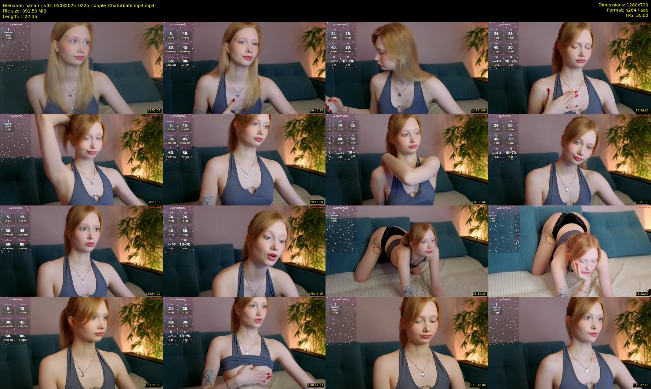 nanami_v02 — 83 minute Chaturbate couple cam show recording, 720p, Aug 5, 2025