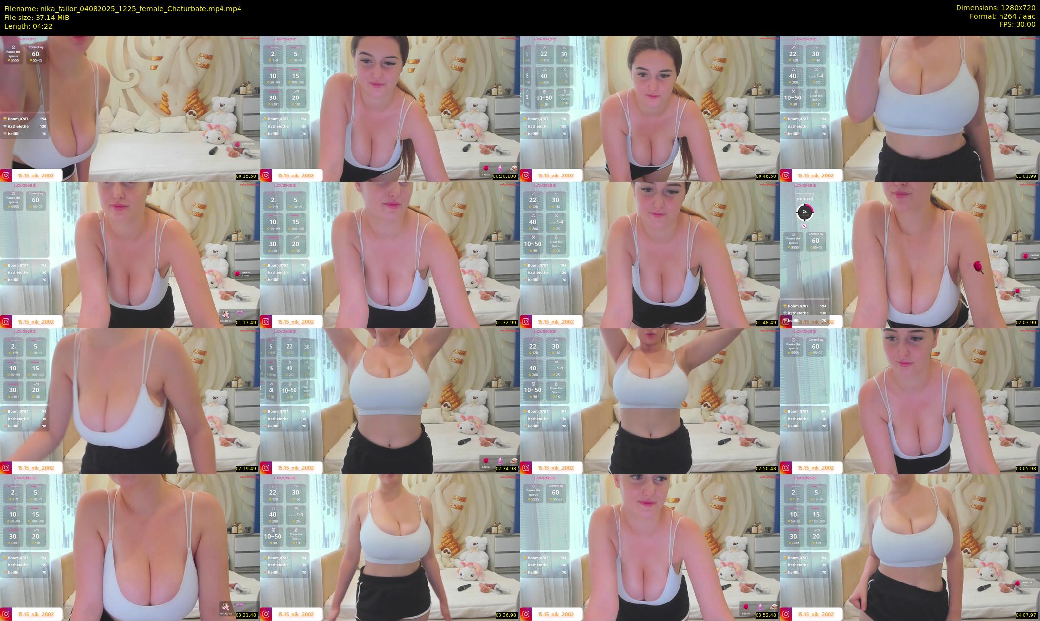 nika_tailor — 5 minute Chaturbate female cam show recording, 720p, Aug 4, 2025
