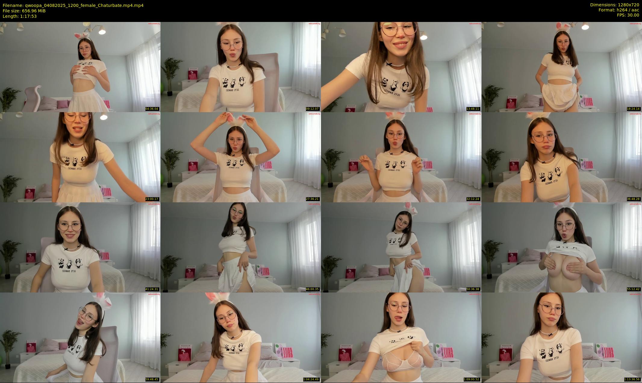 qwoopa — 78 minute Chaturbate female cam show recording, 720p, Aug 4, 2025