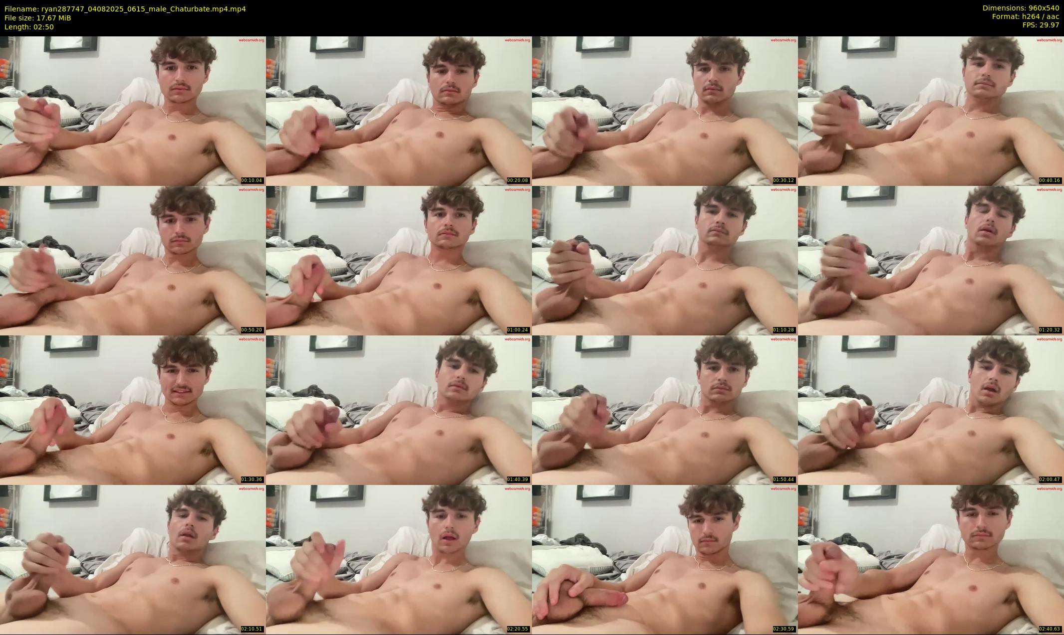 ryan287747 — 3 minute Chaturbate male cam show recording, 480p, Aug 4, 2025