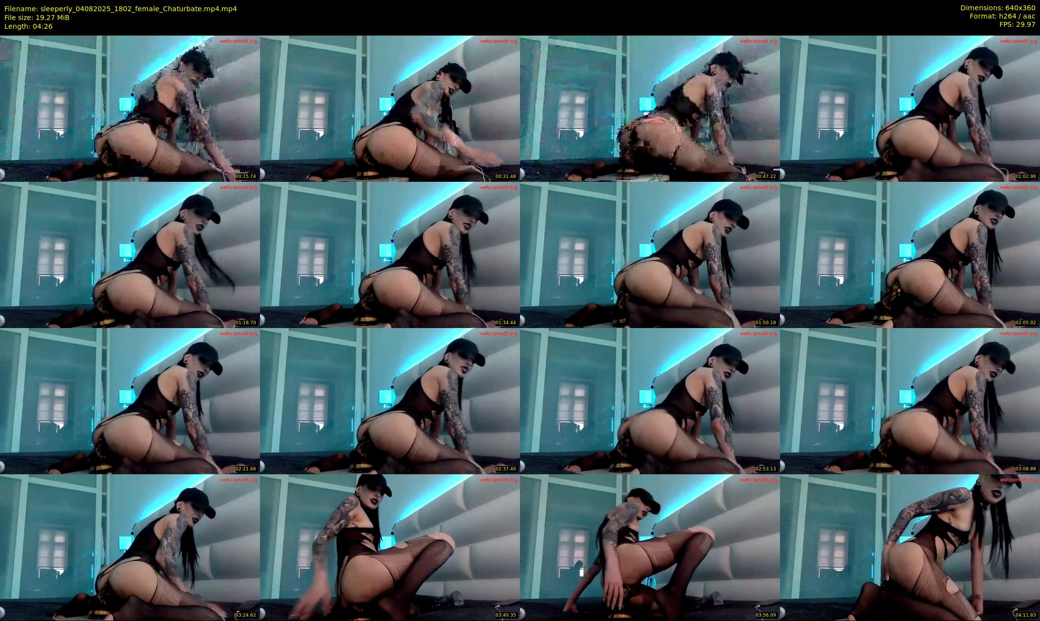 sleeperly — 5 minute Chaturbate female cam show recording, 360p, Aug 4, 2025