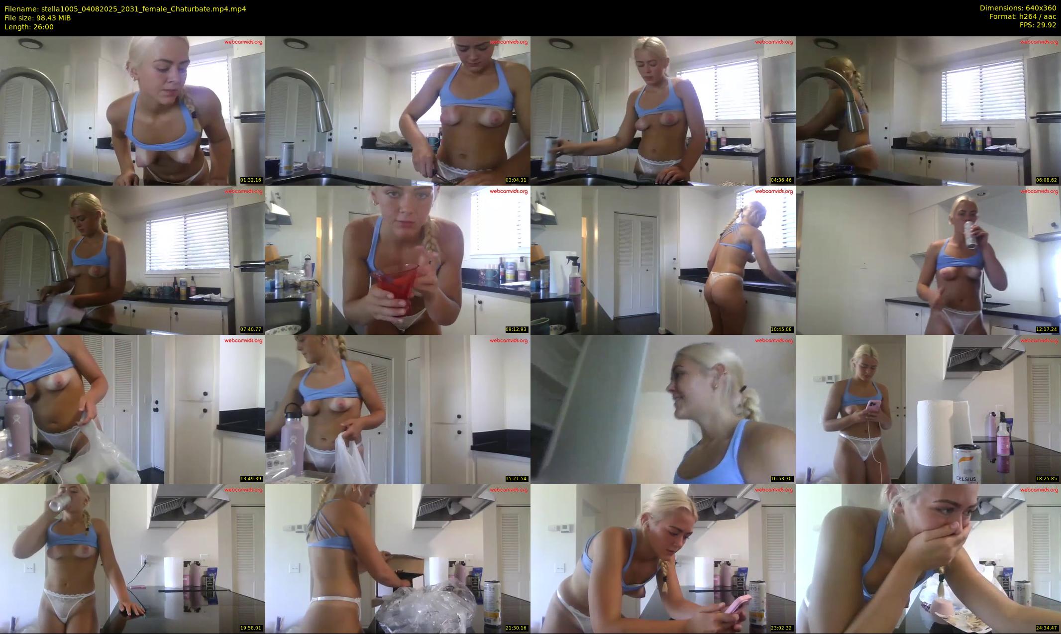 stella1005 — 26 minute Chaturbate female cam show recording, 360p, Aug 4, 2025