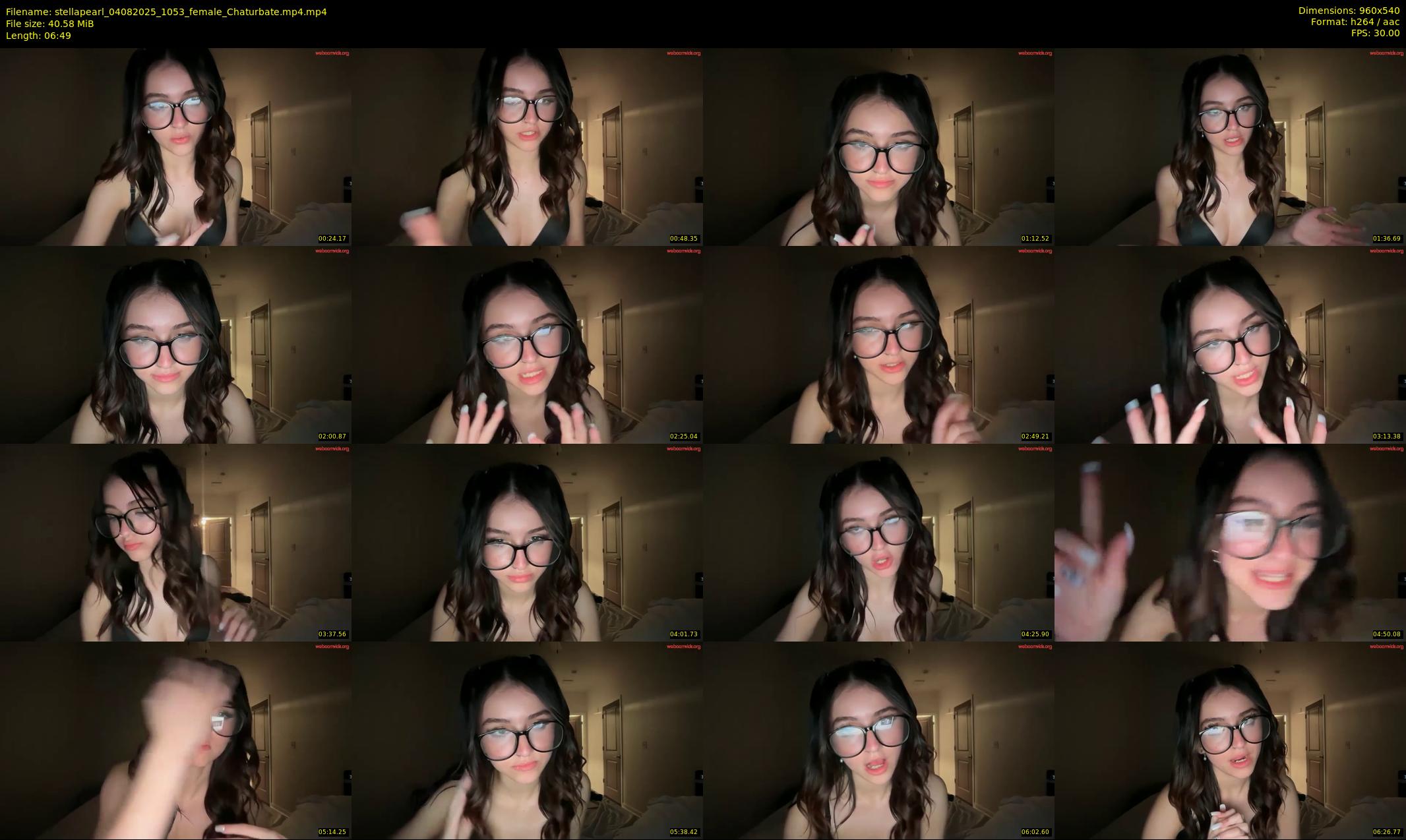 stellapearl — 7 minute Chaturbate female cam show recording, 480p, Aug 4, 2025