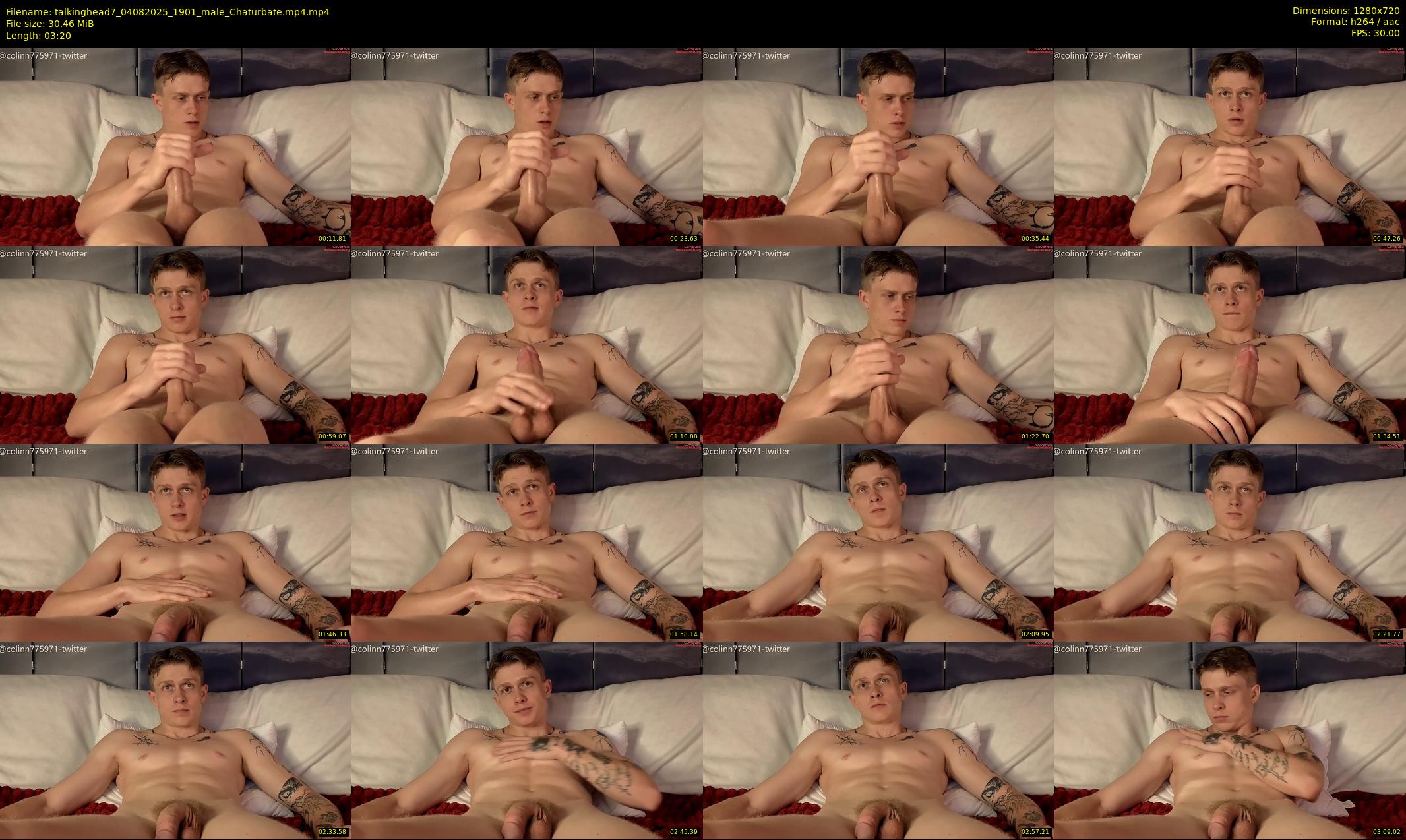 talkinghead7 — 4 minute Chaturbate male cam show recording, 720p, Aug 4, 2025
