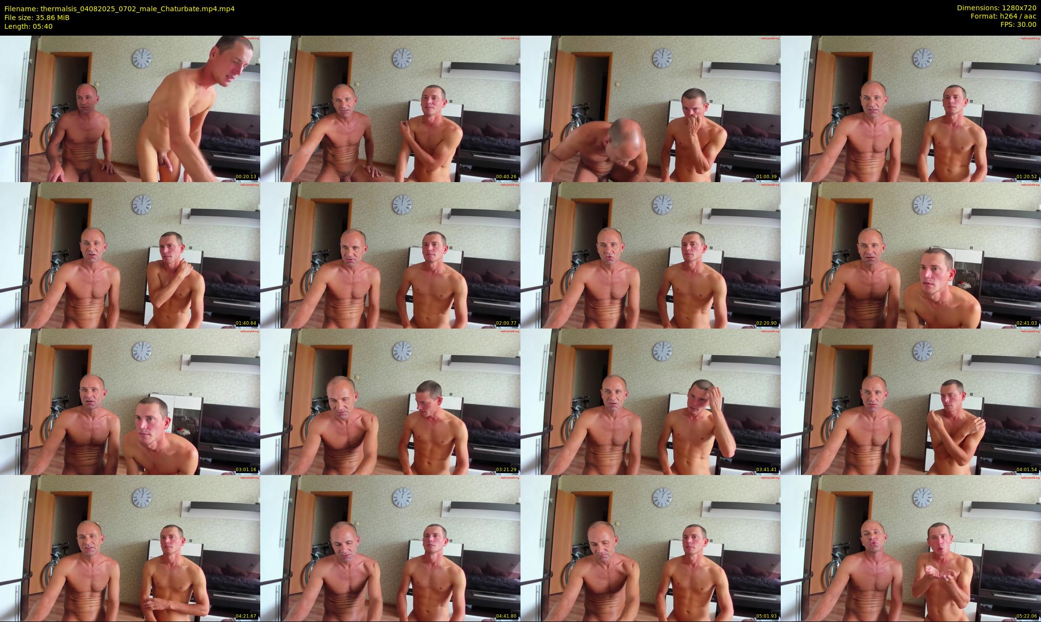 thermalsis — 6 minute Chaturbate male cam show recording, 720p, Aug 4, 2025