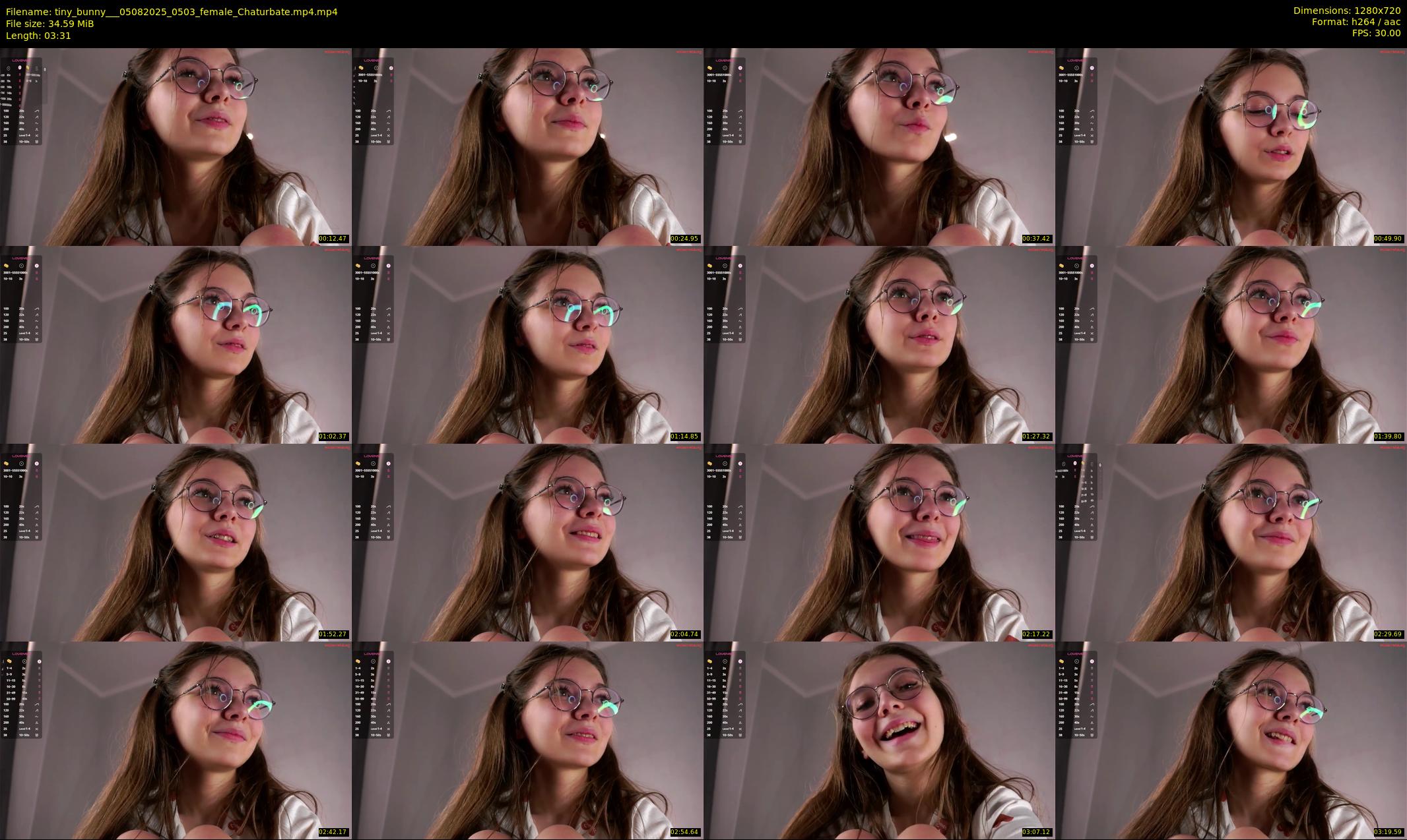 tiny_bunny__ — 4 minute Chaturbate female cam show recording, 720p, Aug 5, 2025