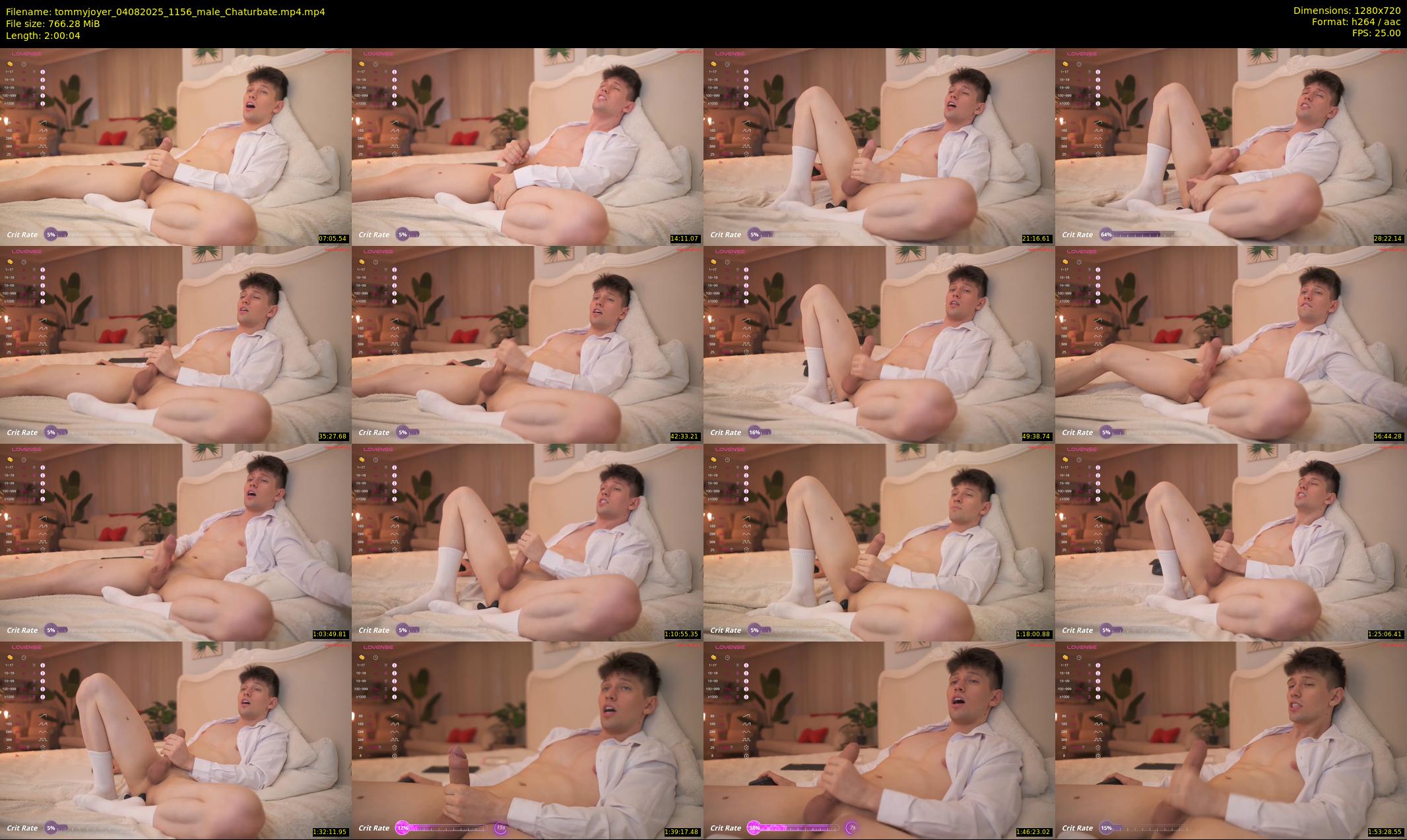 tommyjoyer — 121 minute Chaturbate male cam show recording, 720p, Aug 4, 2025