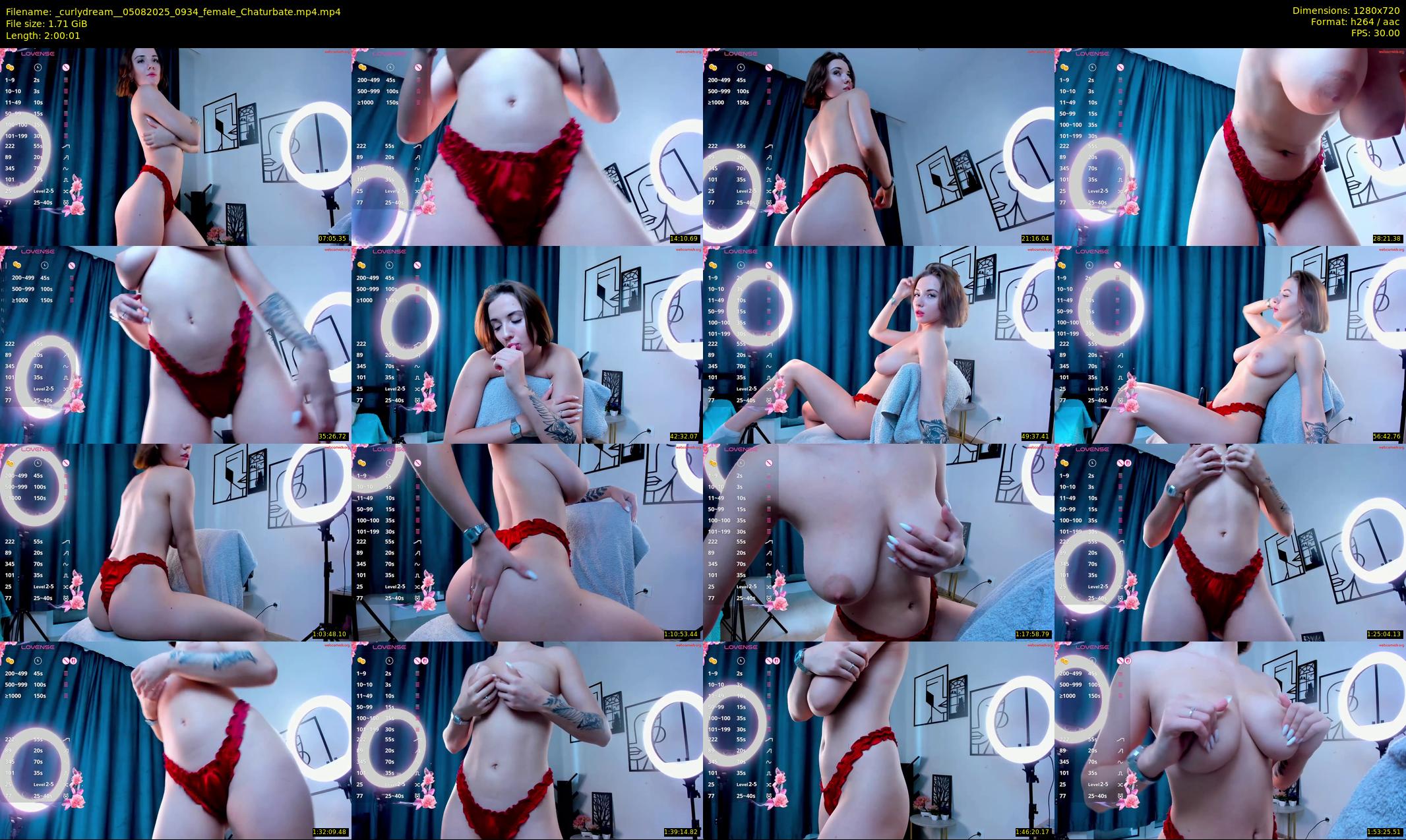 _curlydream_ — 121 minute Chaturbate female cam show recording, 720p, Aug 5, 2025