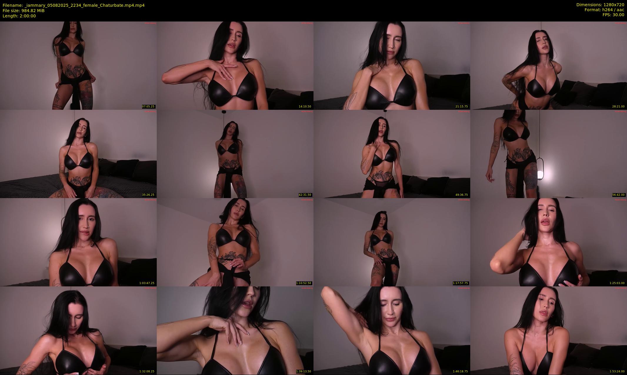 _iammary — 120 minute Chaturbate female cam show recording, 720p, Aug 5, 2025