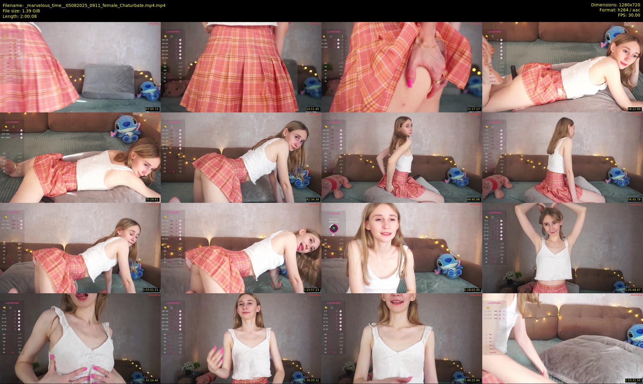 _marvelous_time_ — 121 minute Chaturbate female cam show recording, 720p, Aug 5, 2025