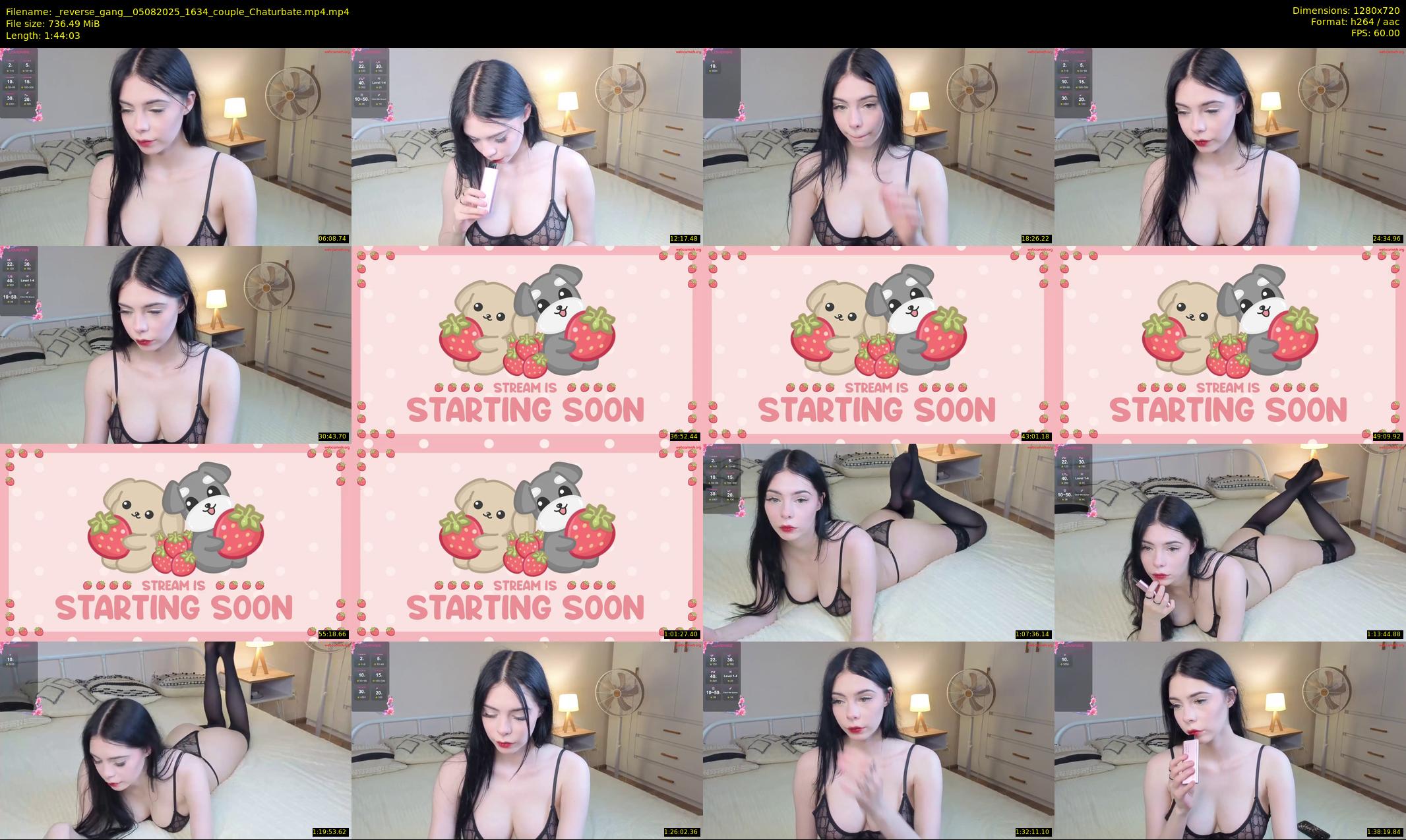 _reverse_gang_ — 105 minute Chaturbate couple cam show recording, 720p, Aug 5, 2025