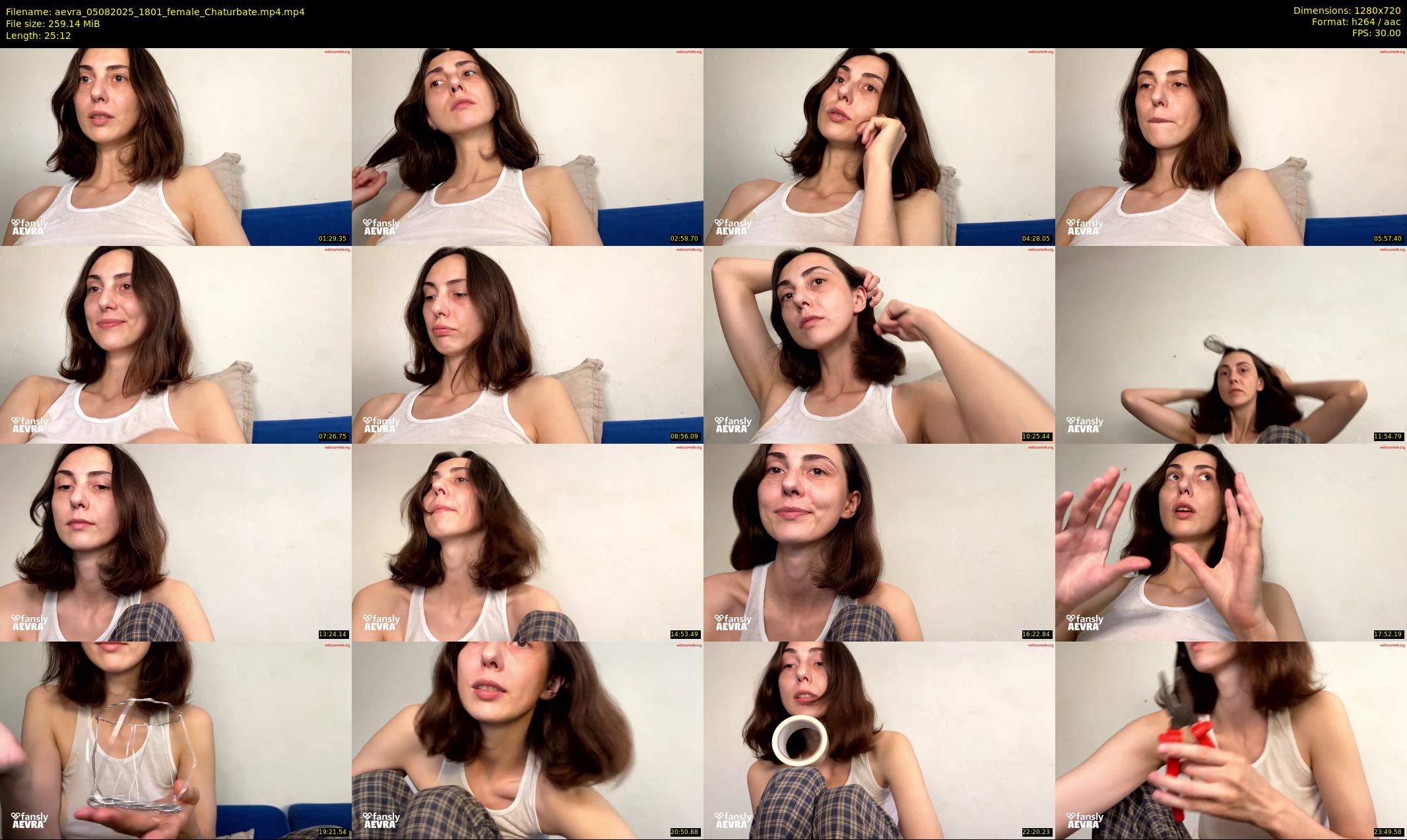 aevra — 26 minute Chaturbate female cam show recording, 720p, Aug 5, 2025