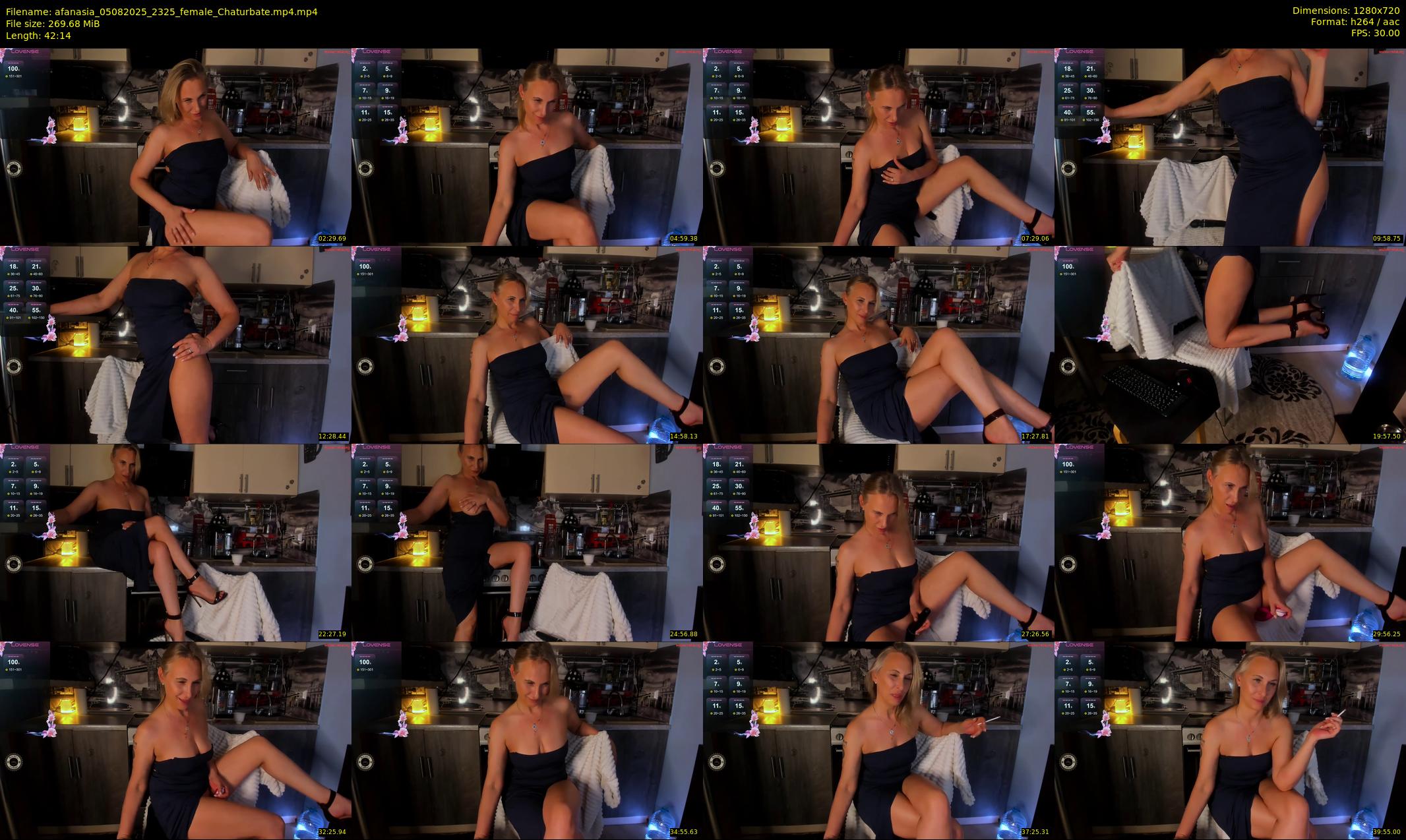afanasia — 43 minute Chaturbate female cam show recording, 720p, Aug 5, 2025
