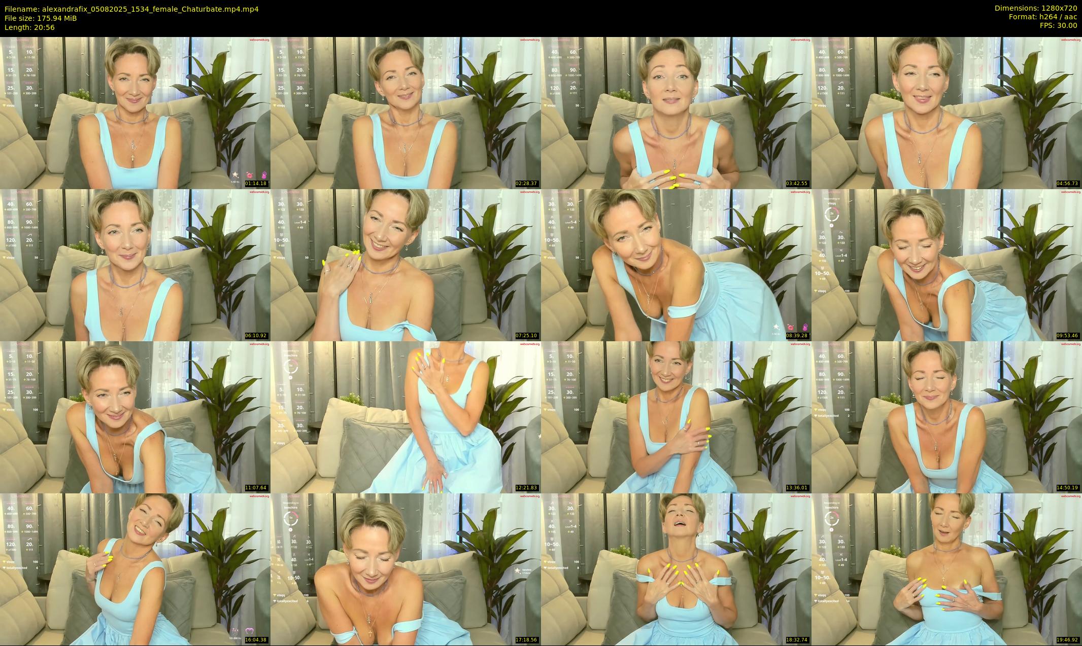 alexandrafix — 21 minute Chaturbate female cam show recording, 720p, Aug 5, 2025
