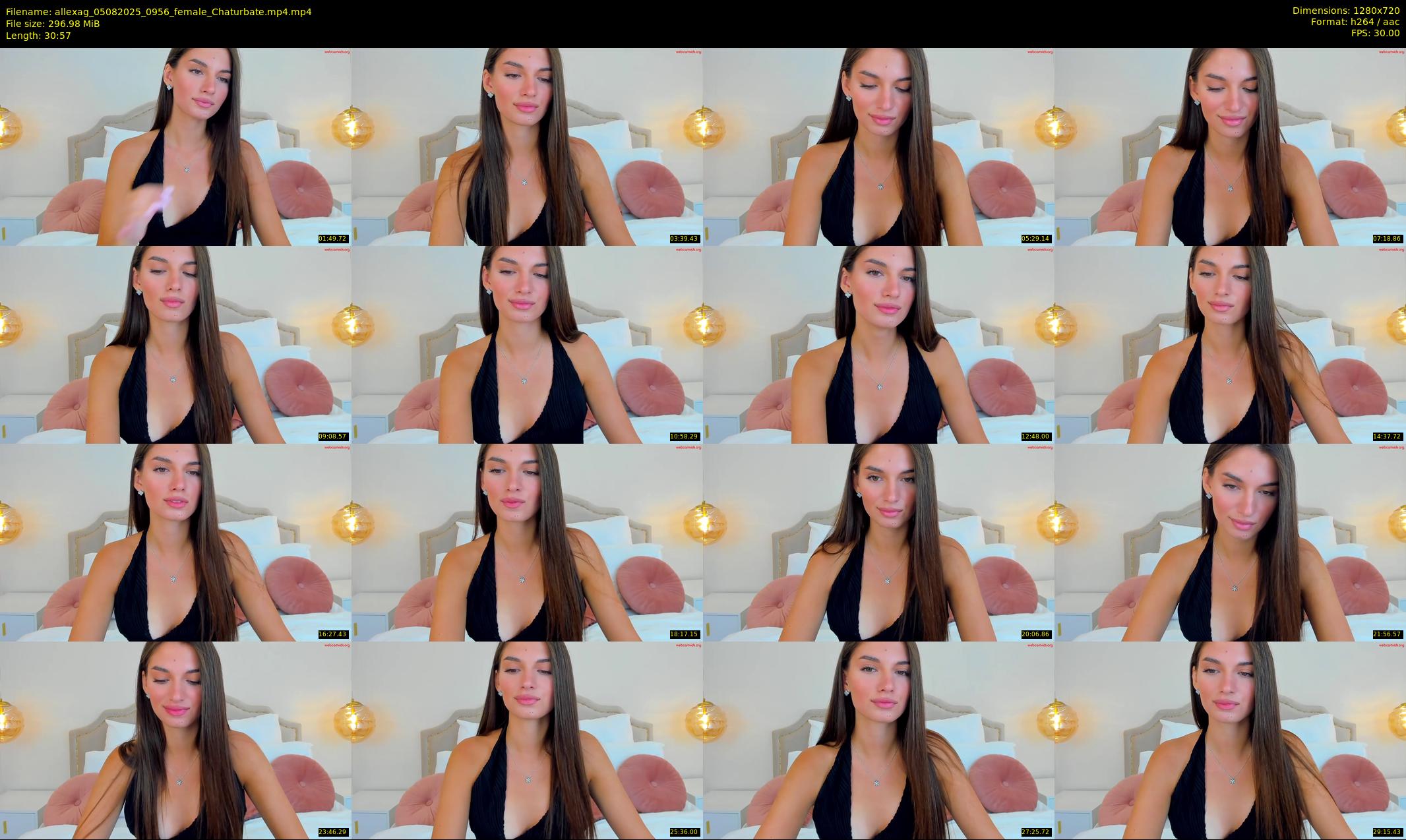 allexag — 31 minute Chaturbate female cam show recording, 720p, Aug 5, 2025