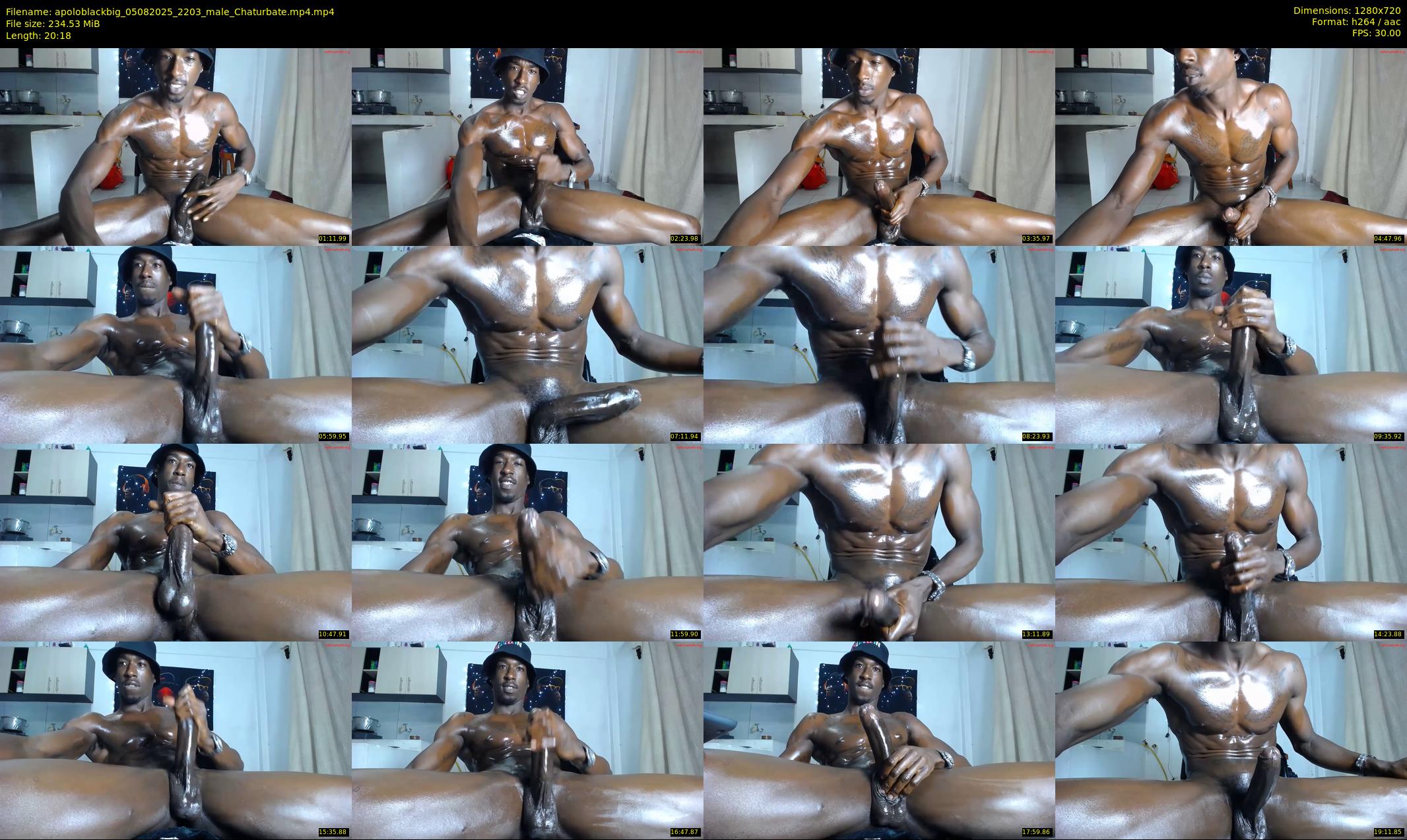 apoloblackbig — 21 minute Chaturbate male cam show recording, 720p, Aug 5, 2025