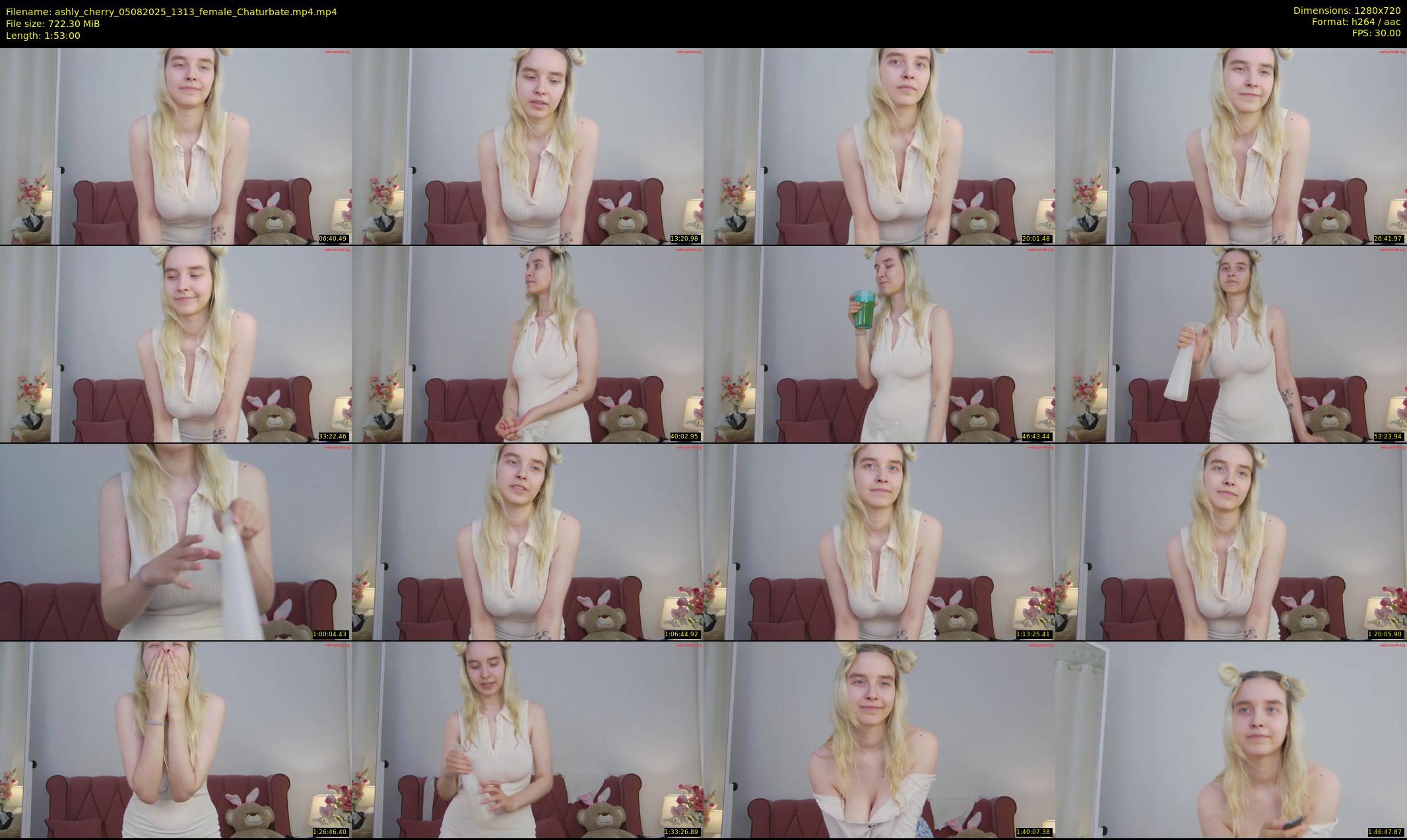 ashly_cherry — 113 minute Chaturbate female cam show recording, 720p, Aug 5, 2025