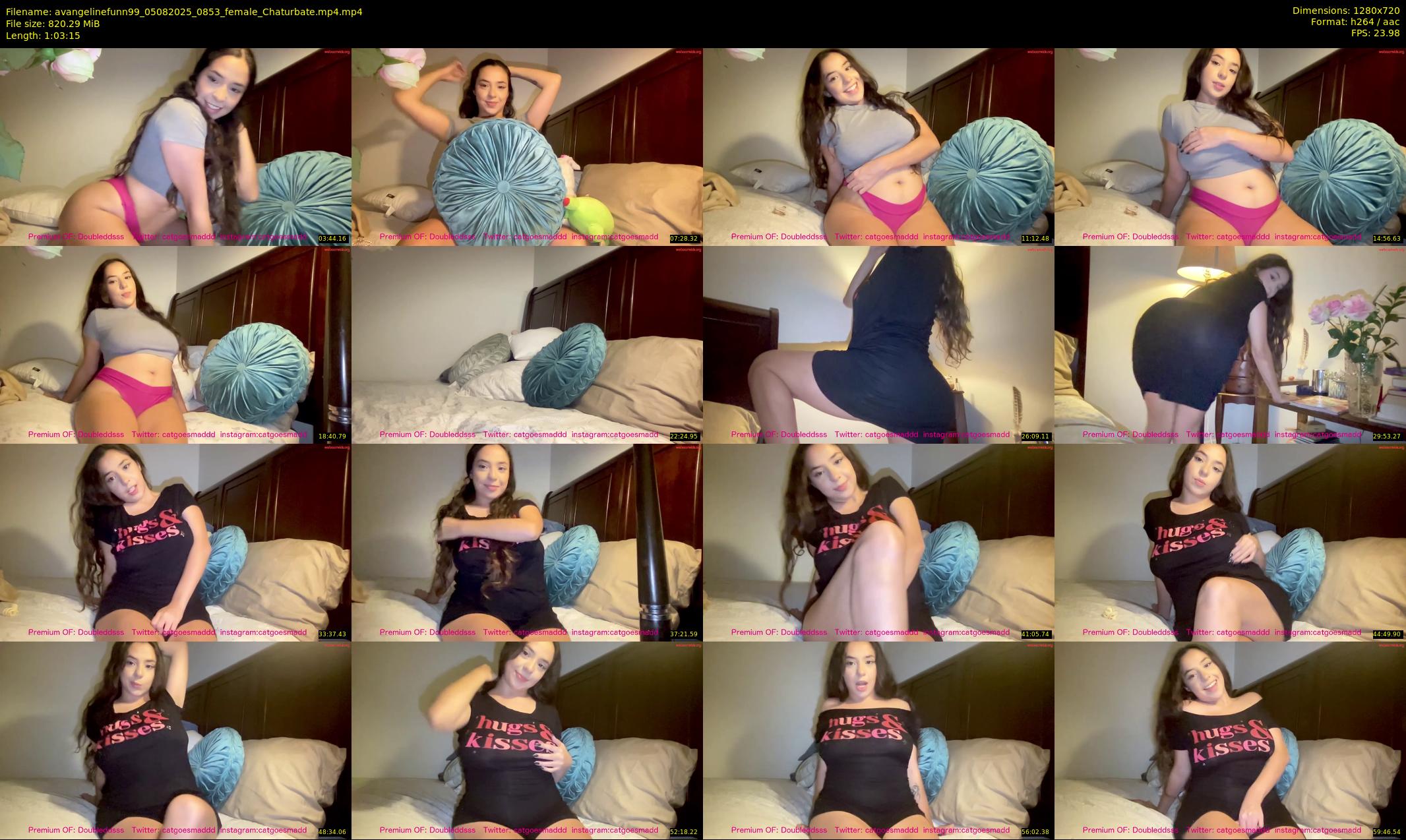 avangelinefunn99 — 64 minute Chaturbate female cam show recording, 720p, Aug 5, 2025