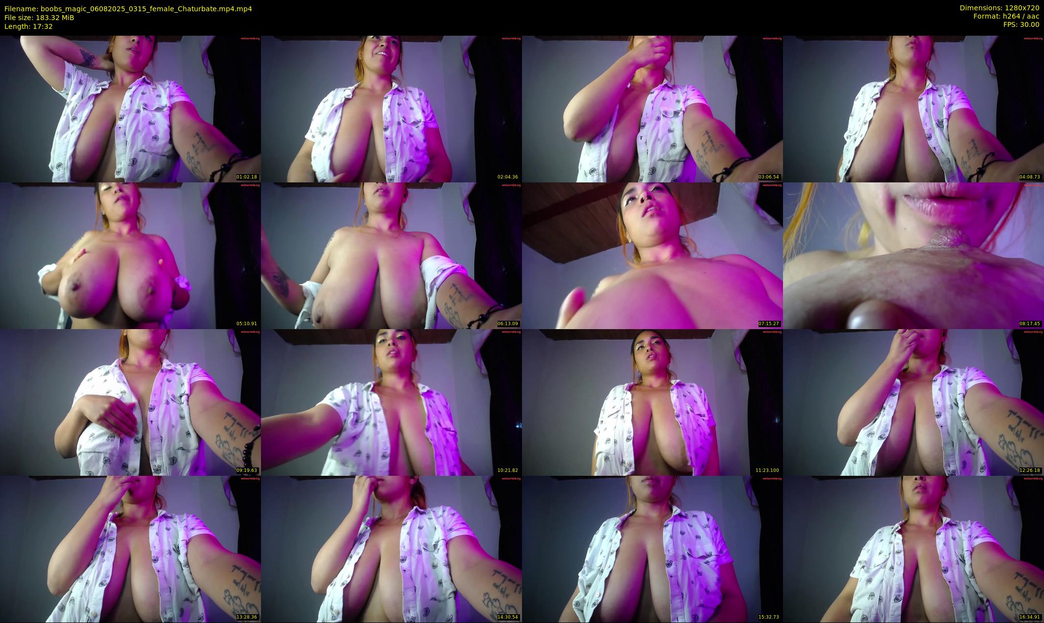 boobs_magic — 18 minute Chaturbate couple cam show recording, 720p, Aug 6, 2025