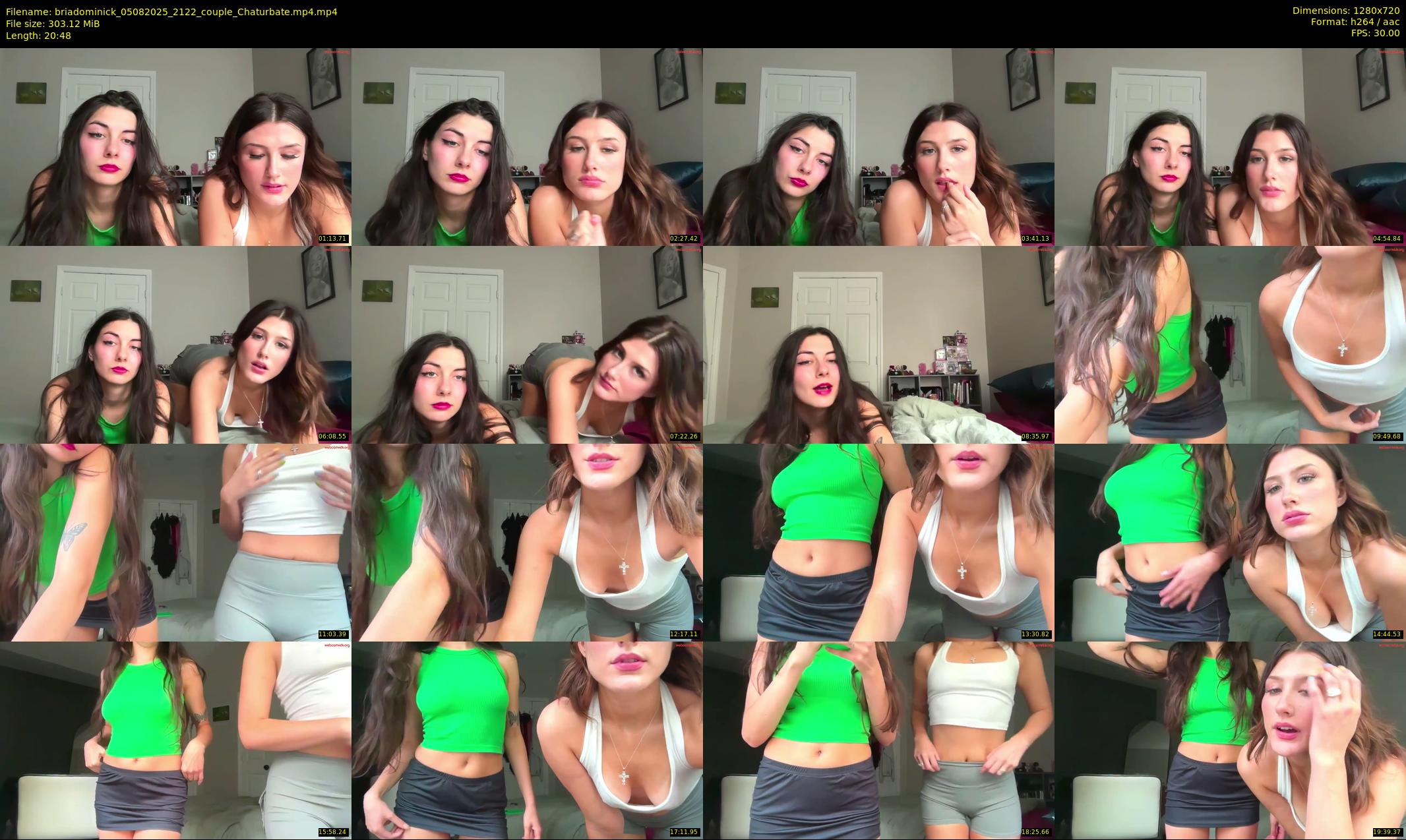briadominick — 21 minute Chaturbate couple cam show recording, 720p, Aug 5, 2025