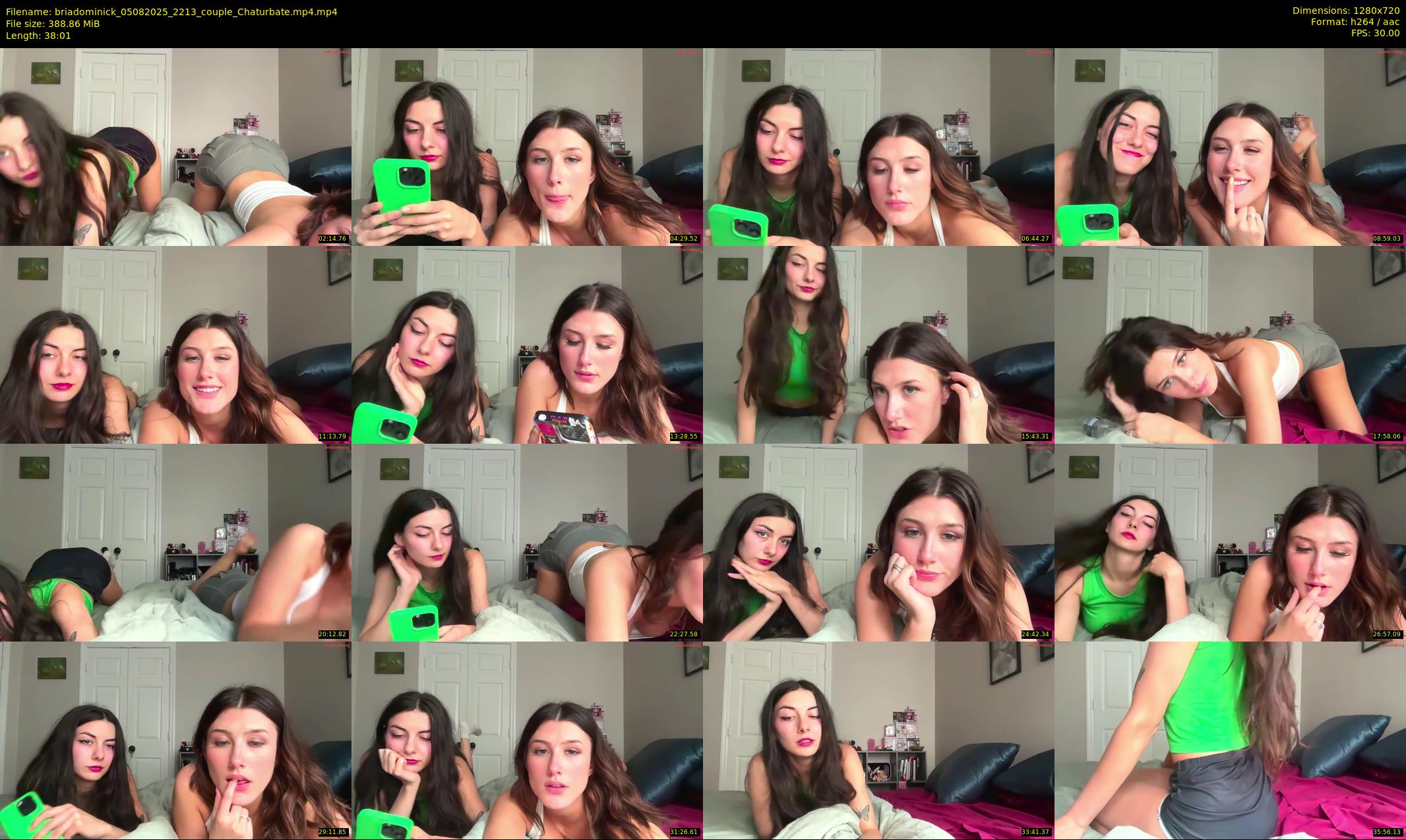 briadominick — 39 minute Chaturbate couple cam show recording, 720p, Aug 5, 2025