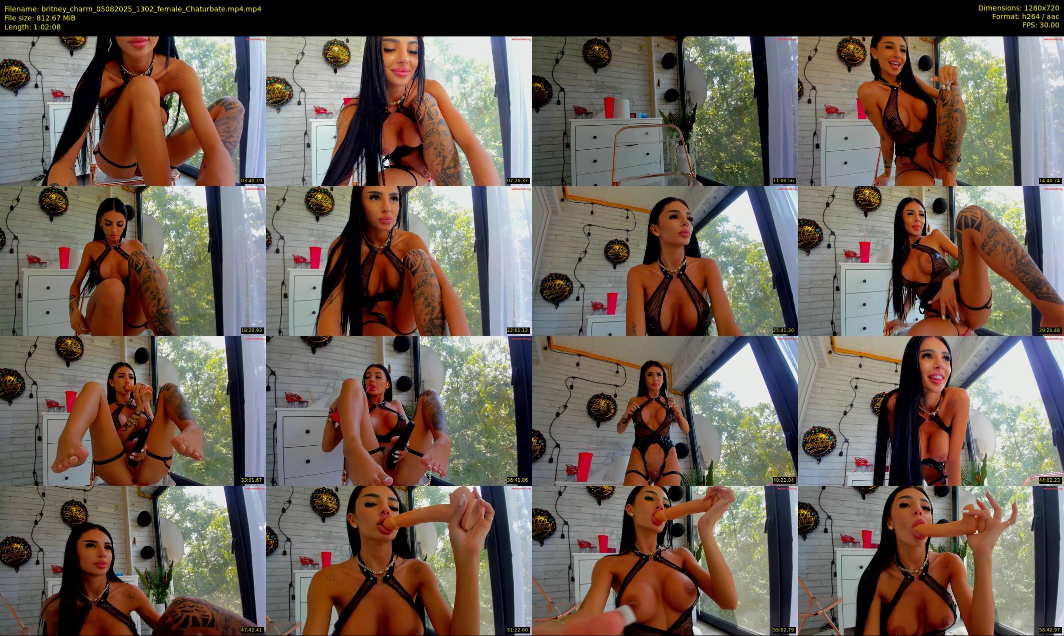 britney_charm — 63 minute Chaturbate female cam show recording, 720p, Aug 5, 2025