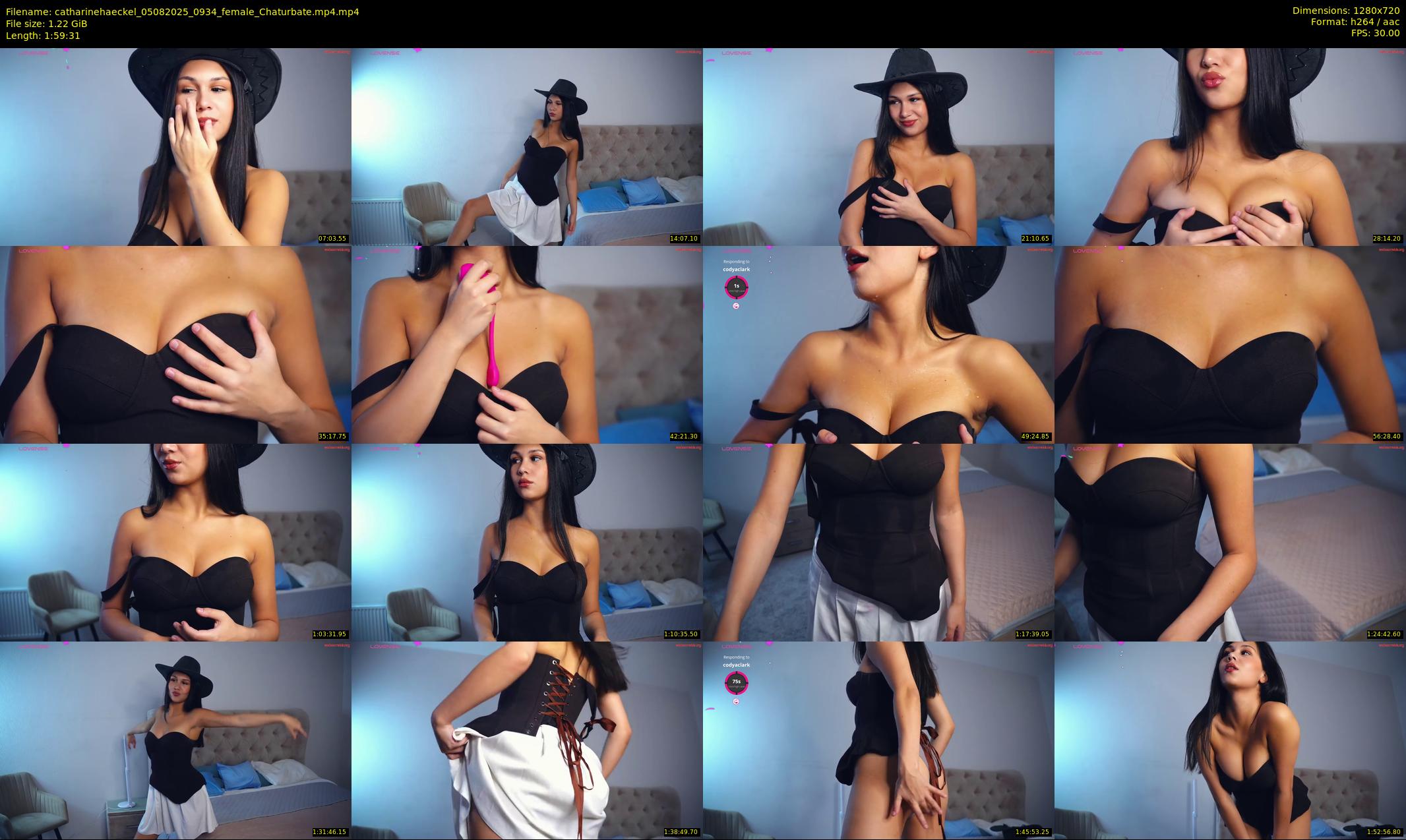 catharinehaeckel — 120 minute Chaturbate female cam show recording, 720p, Aug 5, 2025