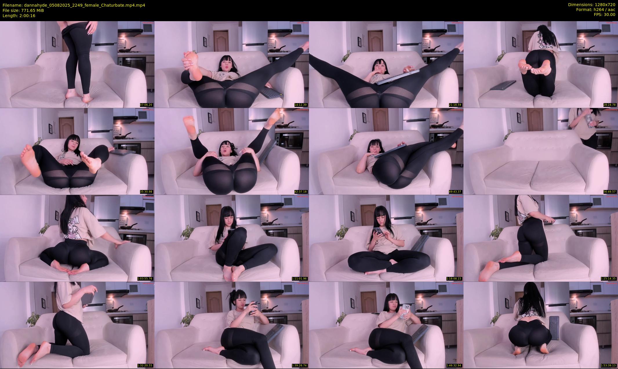 dannahyde — 121 minute Chaturbate female cam show recording, 720p, Aug 5, 2025