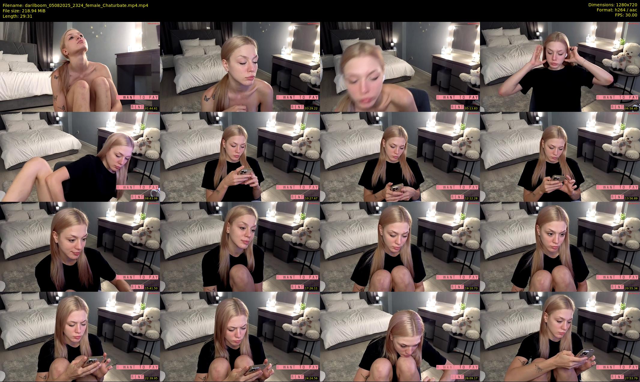 darilboom — 30 minute Chaturbate female cam show recording, 720p, Aug 5, 2025