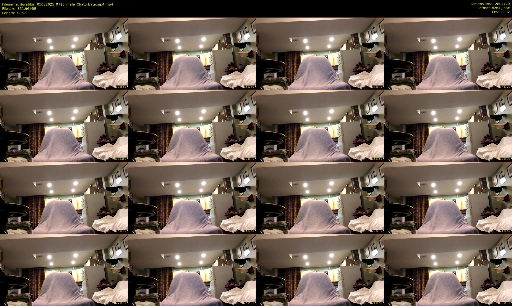 dgrabbin — 33 minute Chaturbate male cam show recording, 720p, Aug 5, 2025