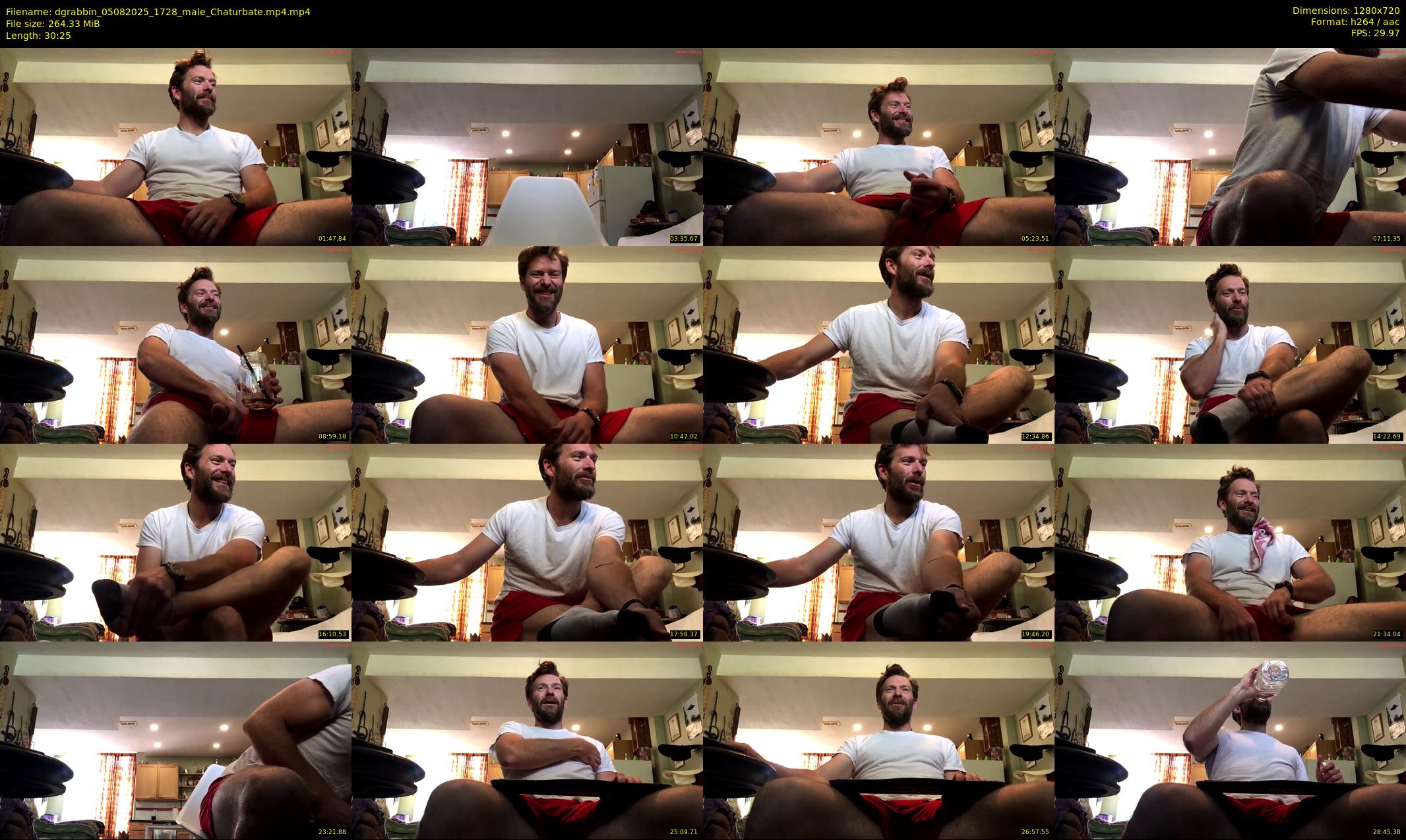 dgrabbin — 31 minute Chaturbate male cam show recording, 720p, Aug 5, 2025
