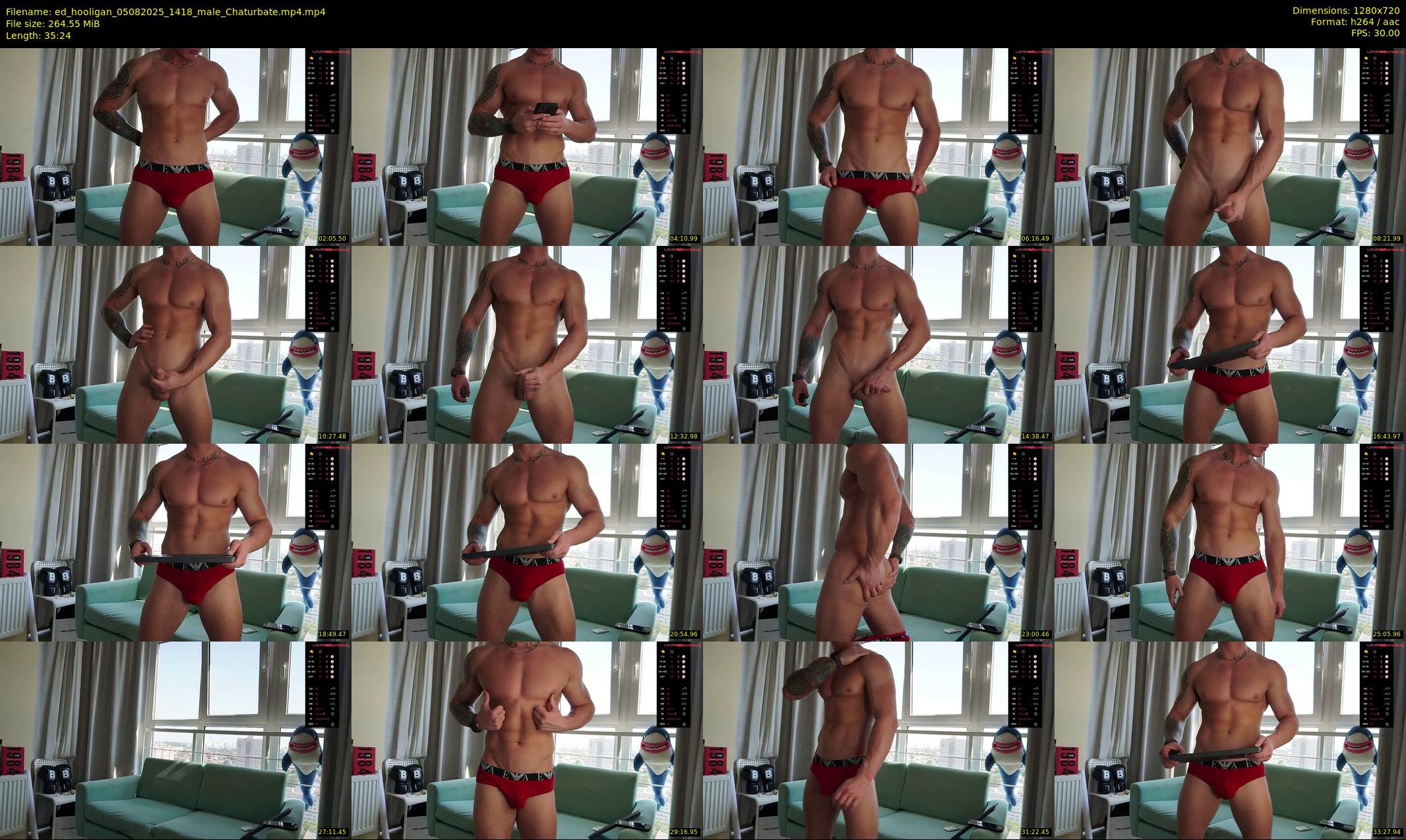 ed_hooligan — 36 minute Chaturbate male cam show recording, 720p, Aug 5, 2025