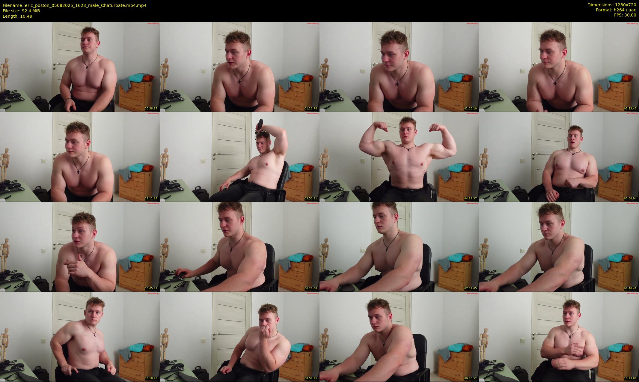 eric_poston — 11 minute Chaturbate male cam show recording, 720p, Aug 5, 2025
