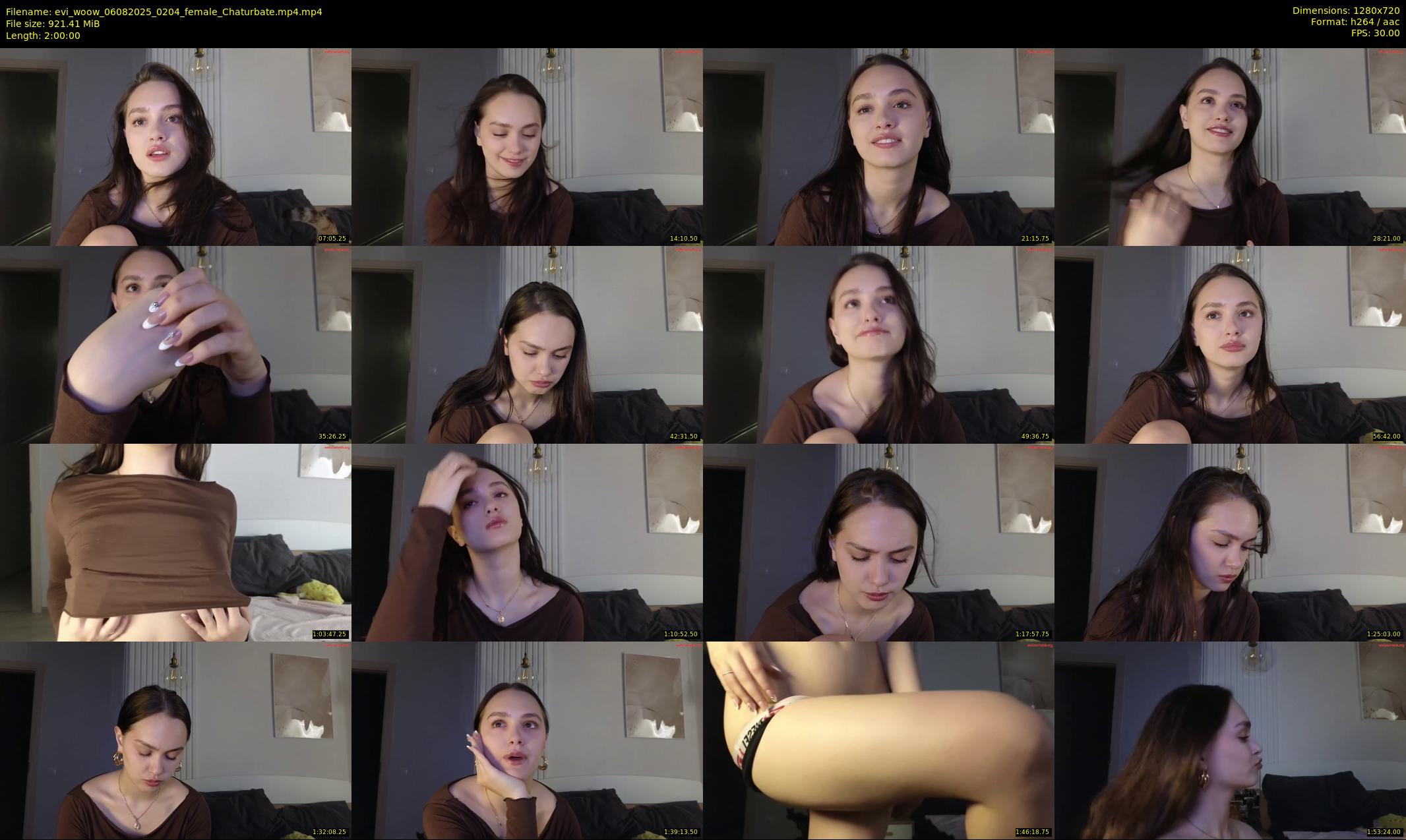evi_woow — 120 minute Chaturbate female cam show recording, 720p, Aug 6, 2025
