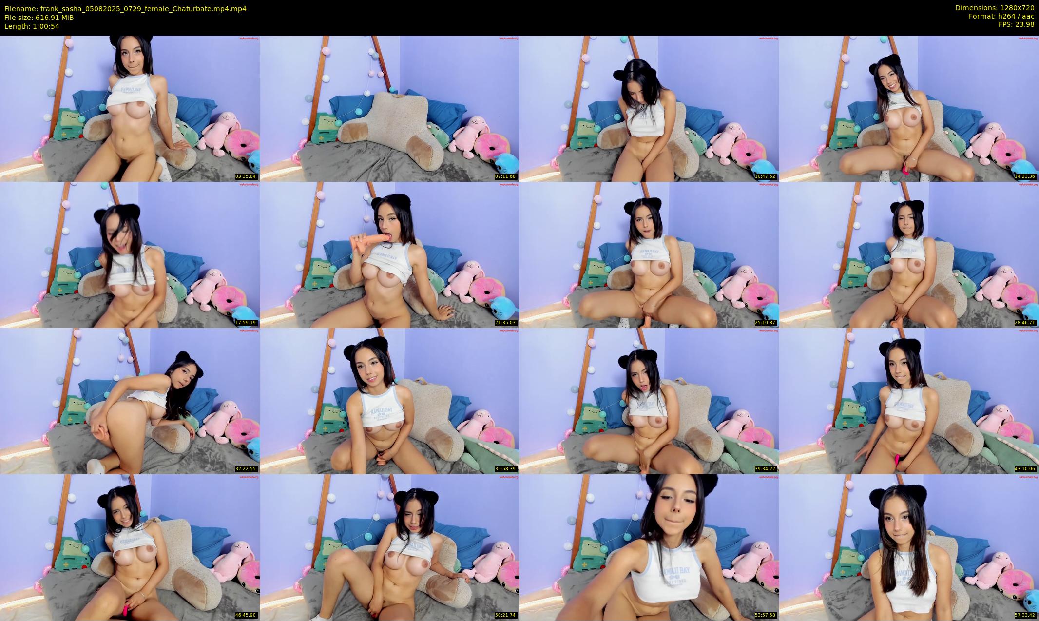 frank_sasha — 61 minute Chaturbate couple cam show recording, 720p, Aug 5, 2025
